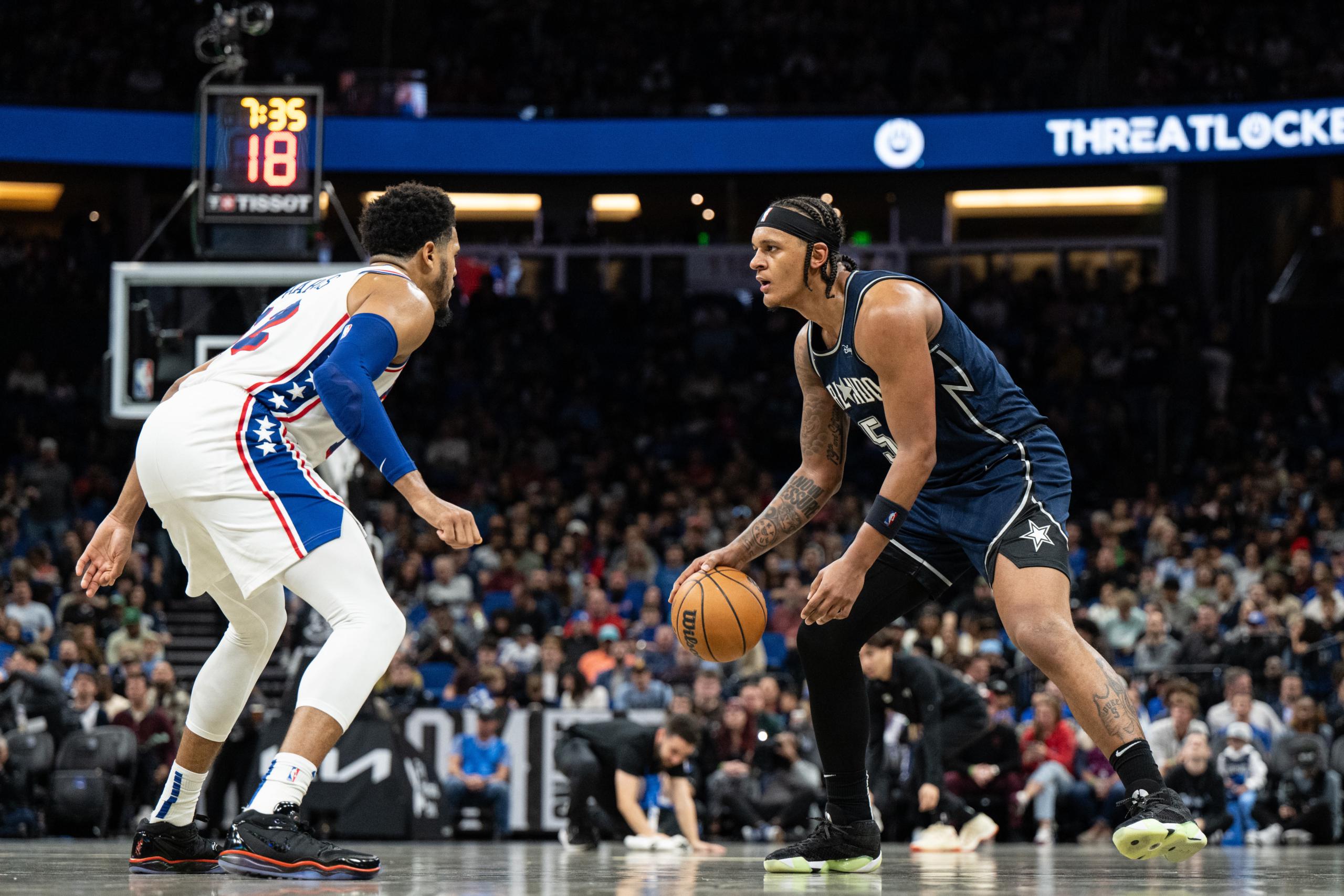 NBA: Philadelphia 76ers at Orlando Magic