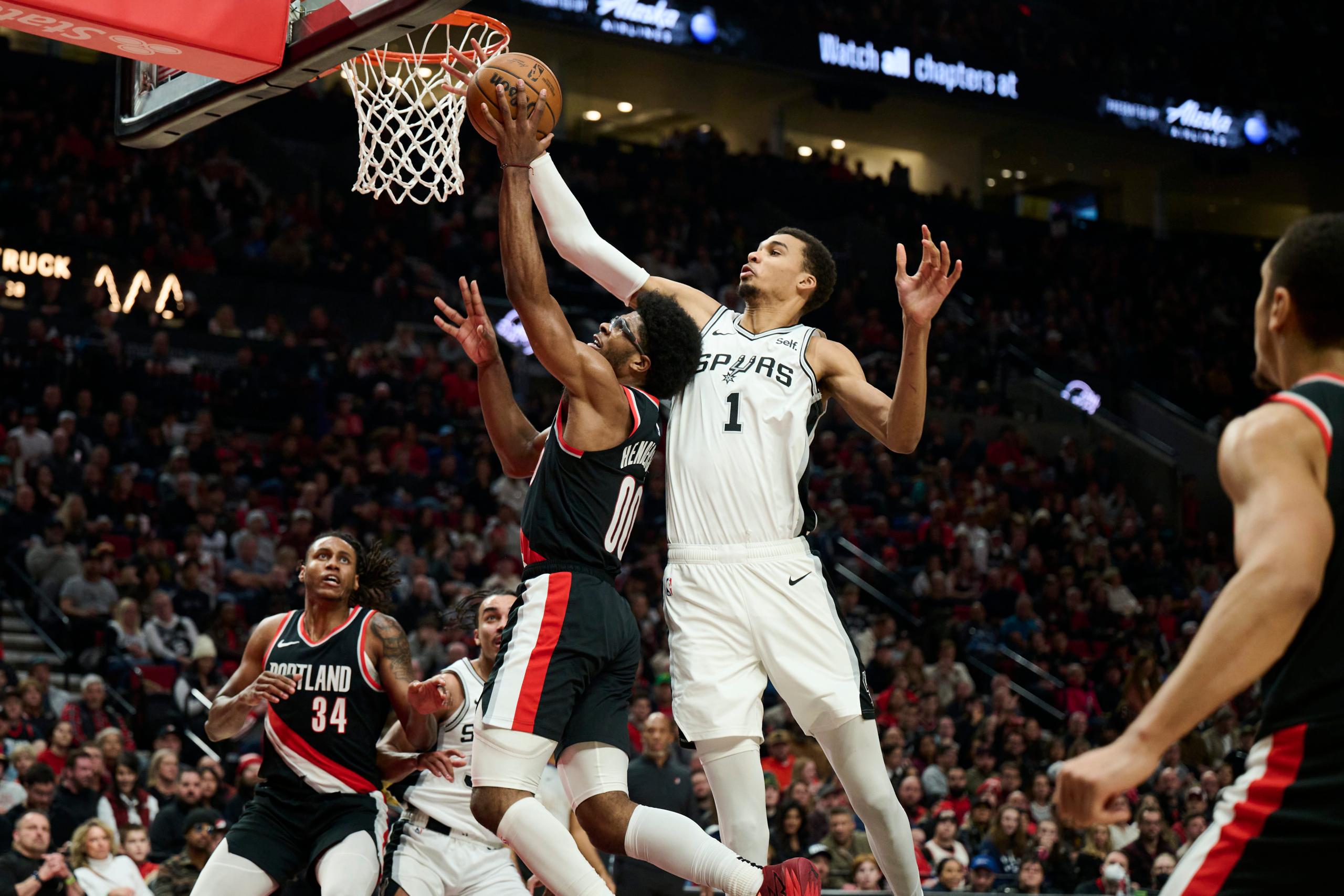 NBA: San Antonio Spurs at Portland Trail Blazers