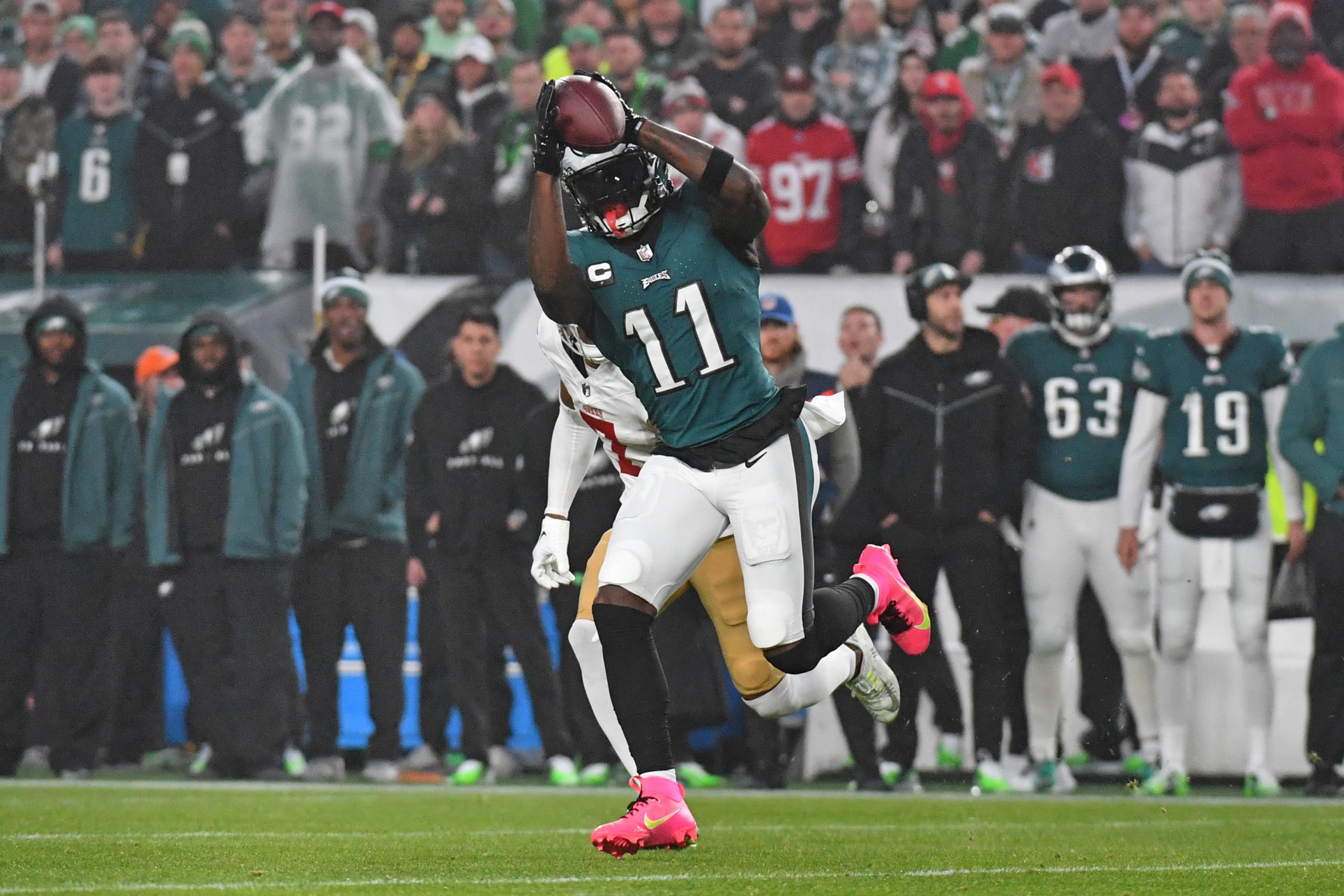 a.j. brown, philadelphia eagles