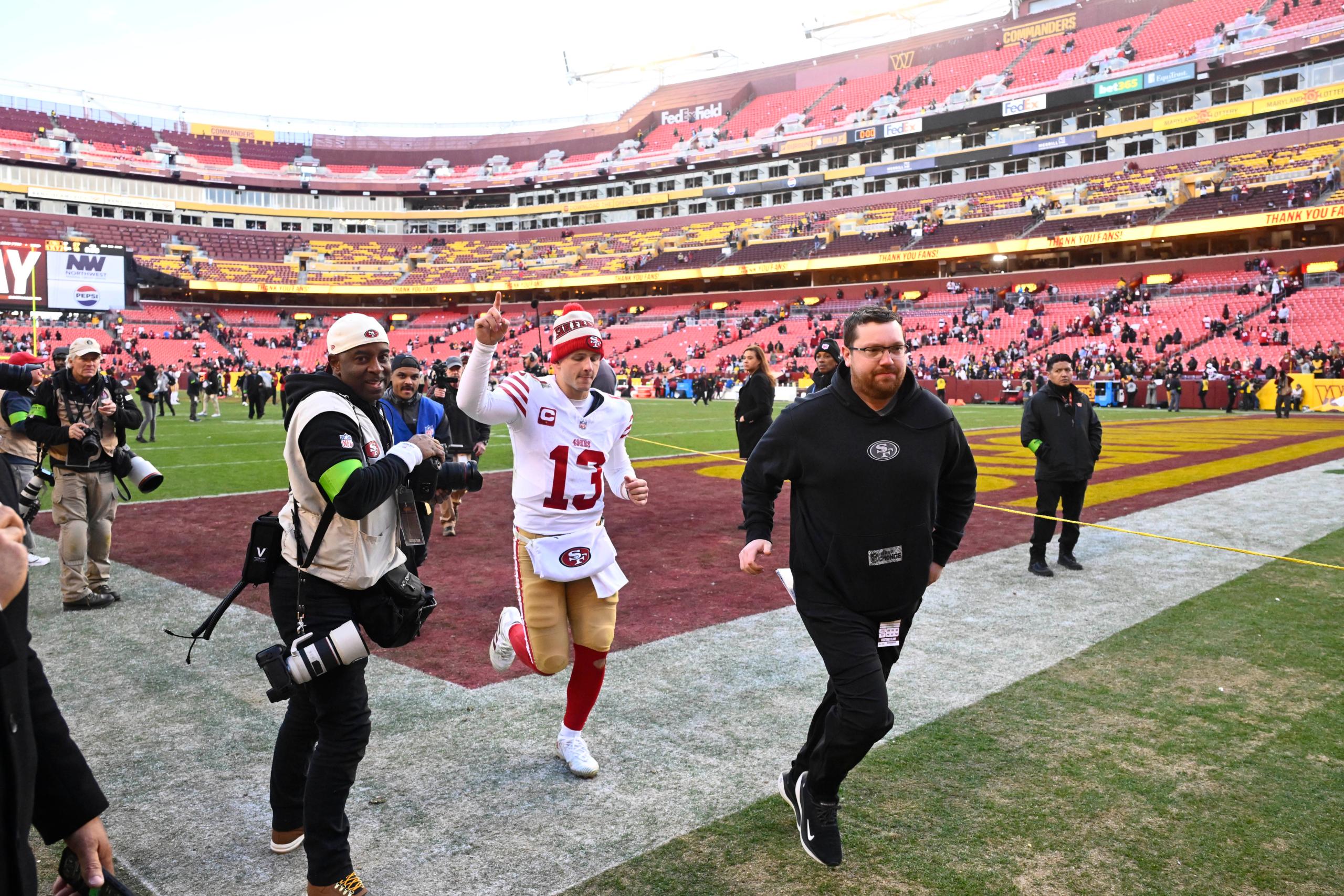 nfl week 17 winners and losers: brock purdy