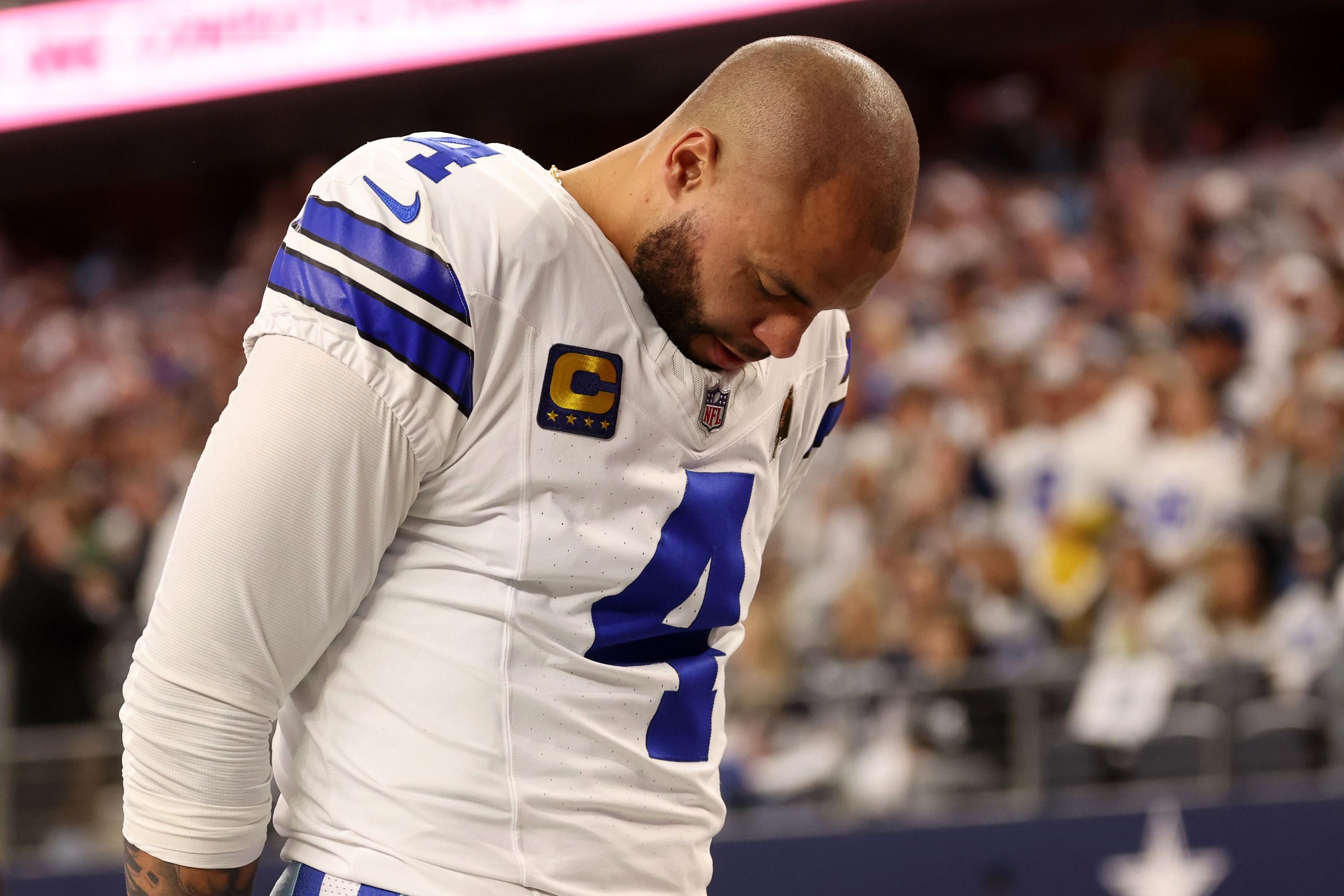 Dallas Cowboys quarterback Dak Prescott