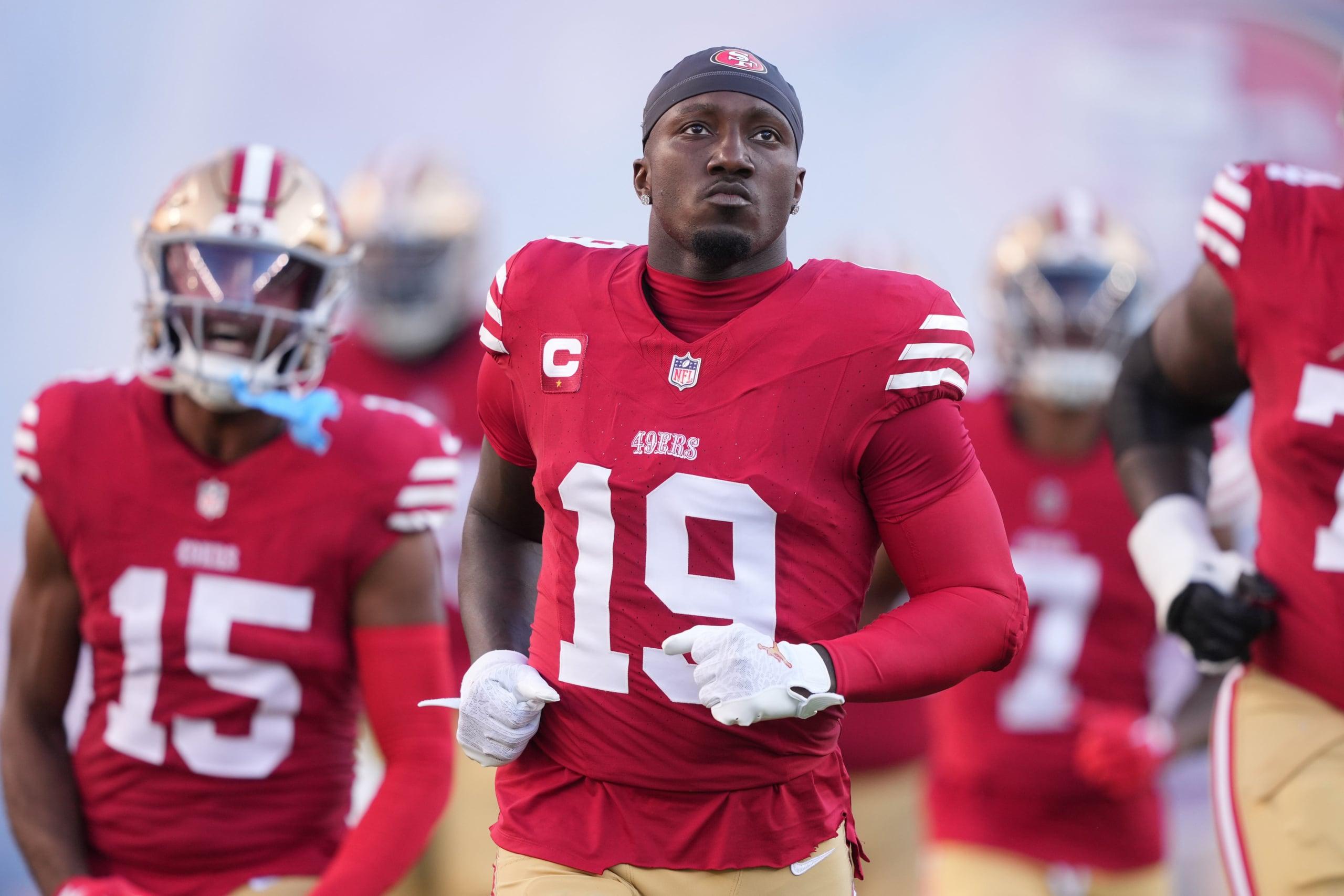 San Francisco 49ers wide receiver Deebo Samuel