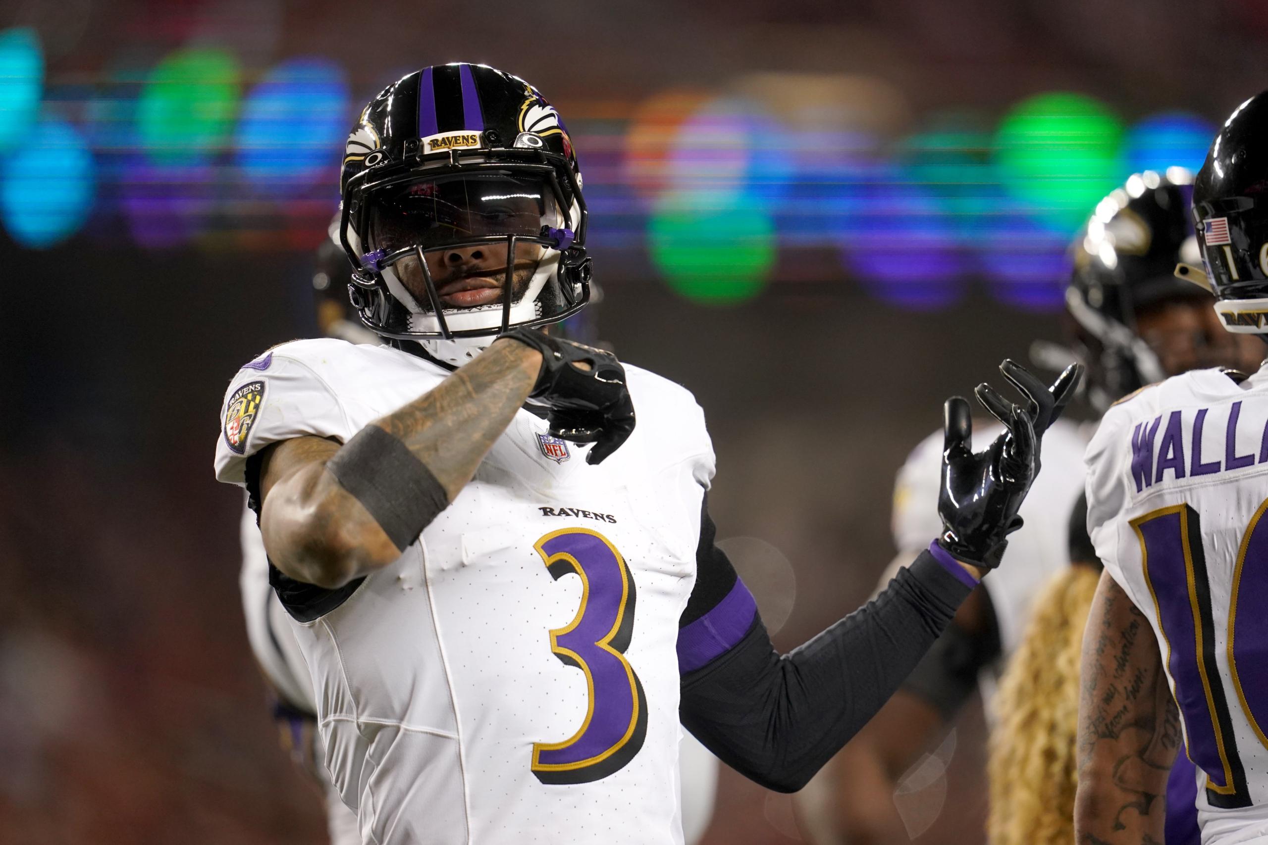 Baltimore Ravens' Odell Beckham Jr. 