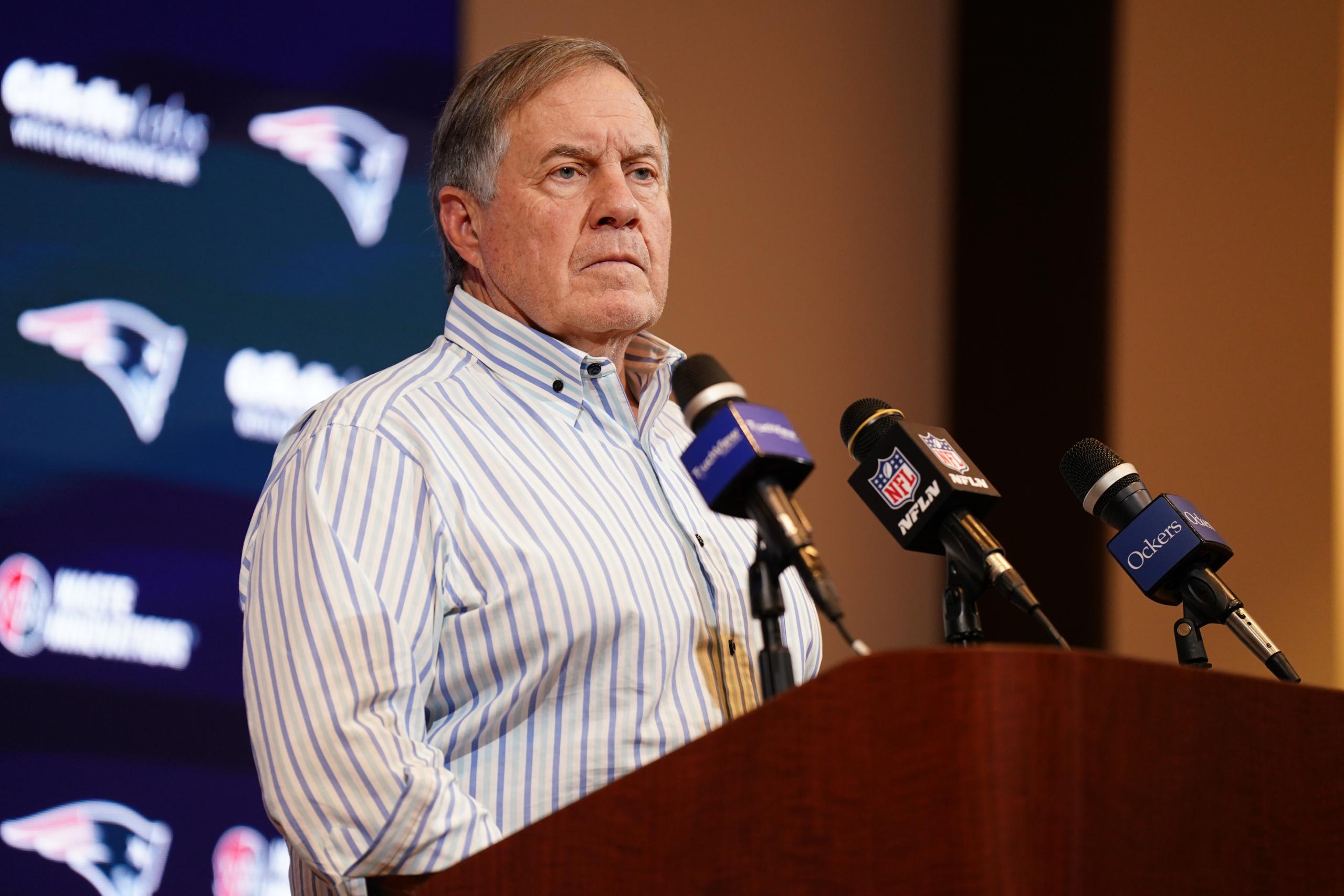 bill belichick, atlanta falcons