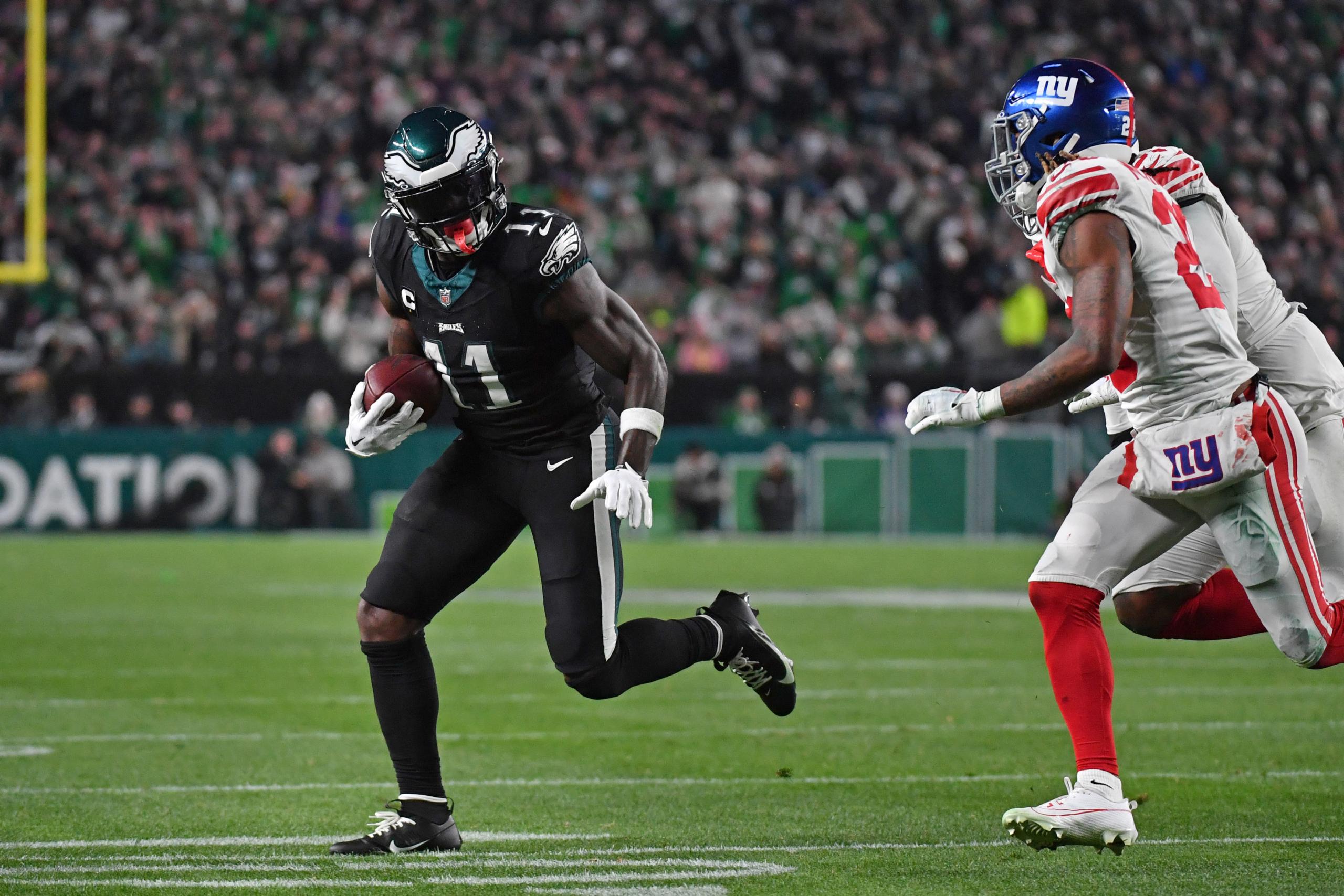 a.j. brown injury, philadelphia eagles
