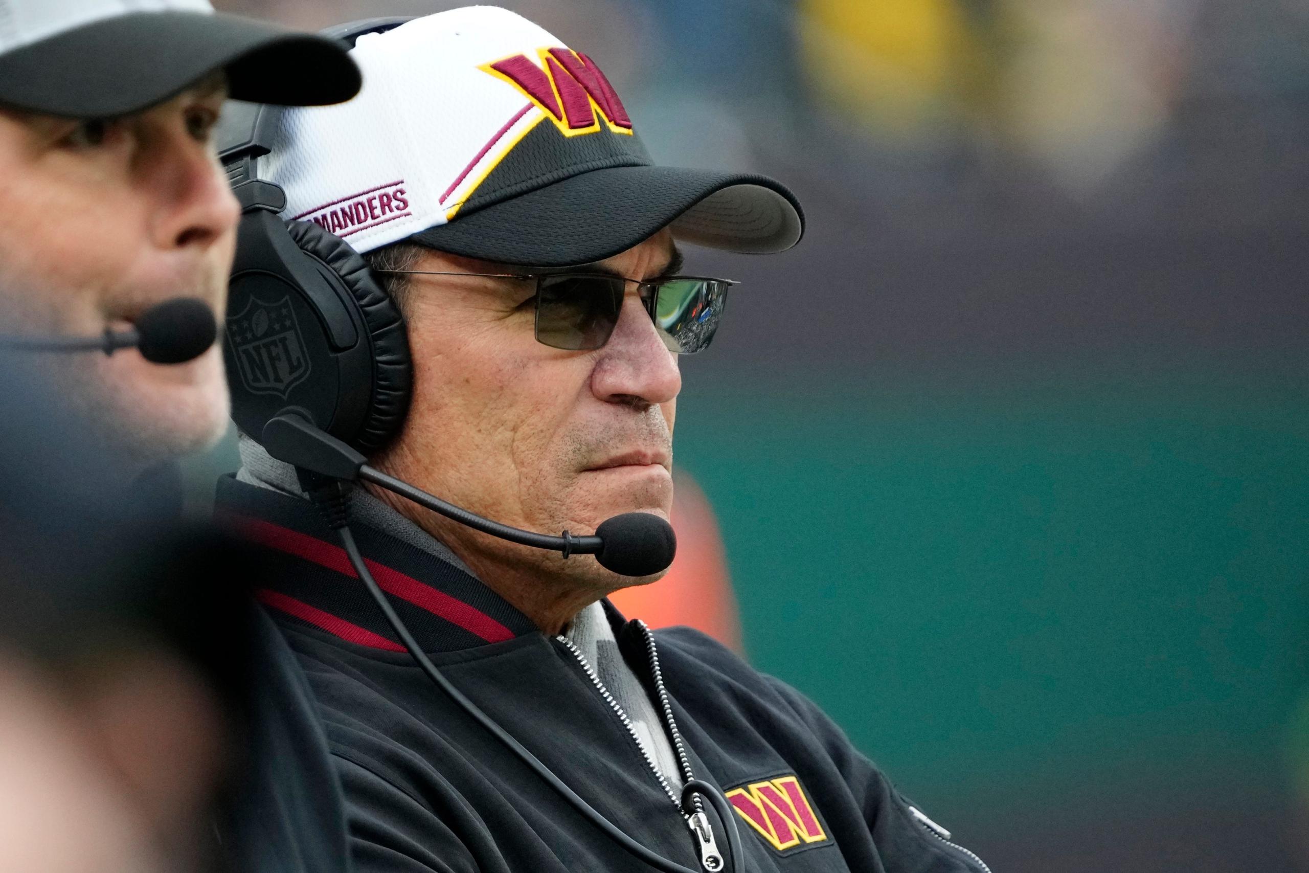 nfl black monday: ron rivera, washington commanders