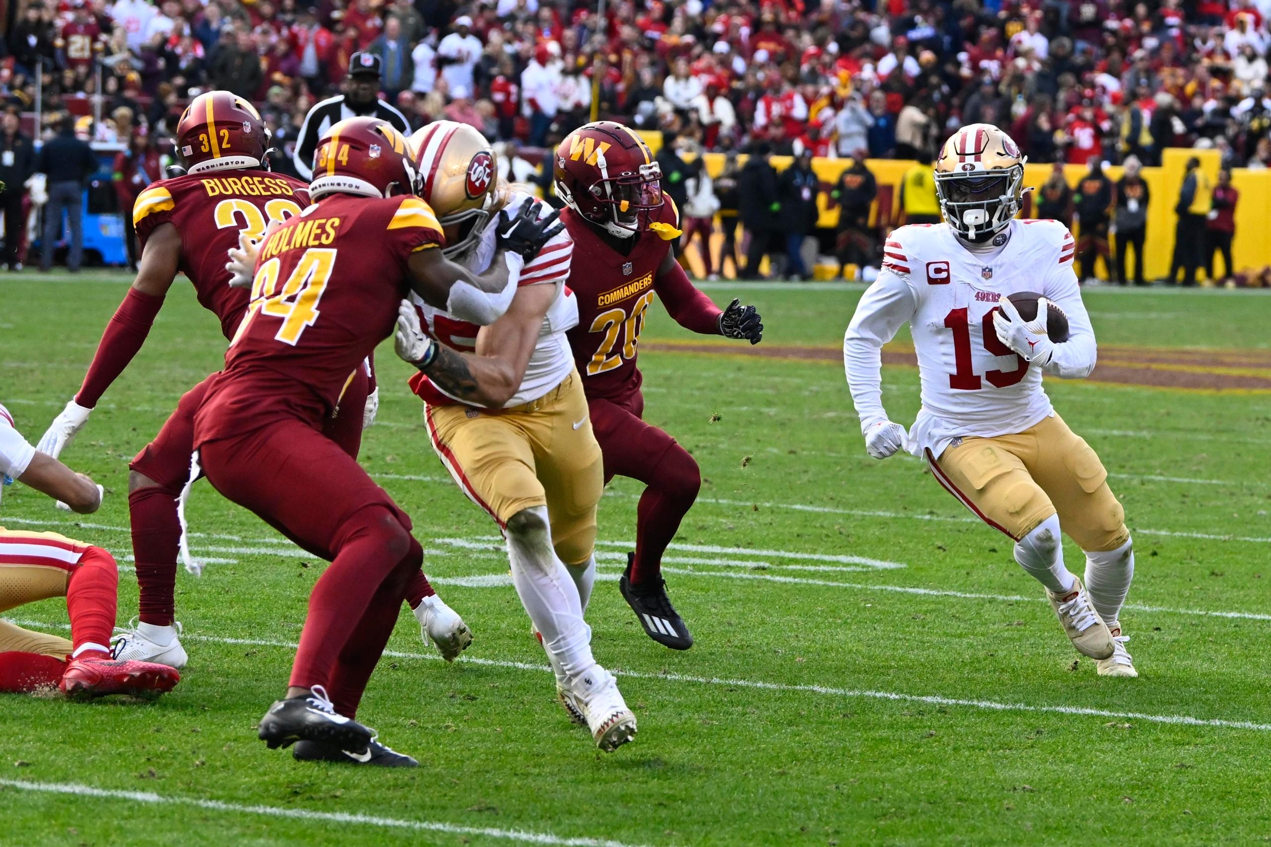 san francisco 49ers' deebo samuel