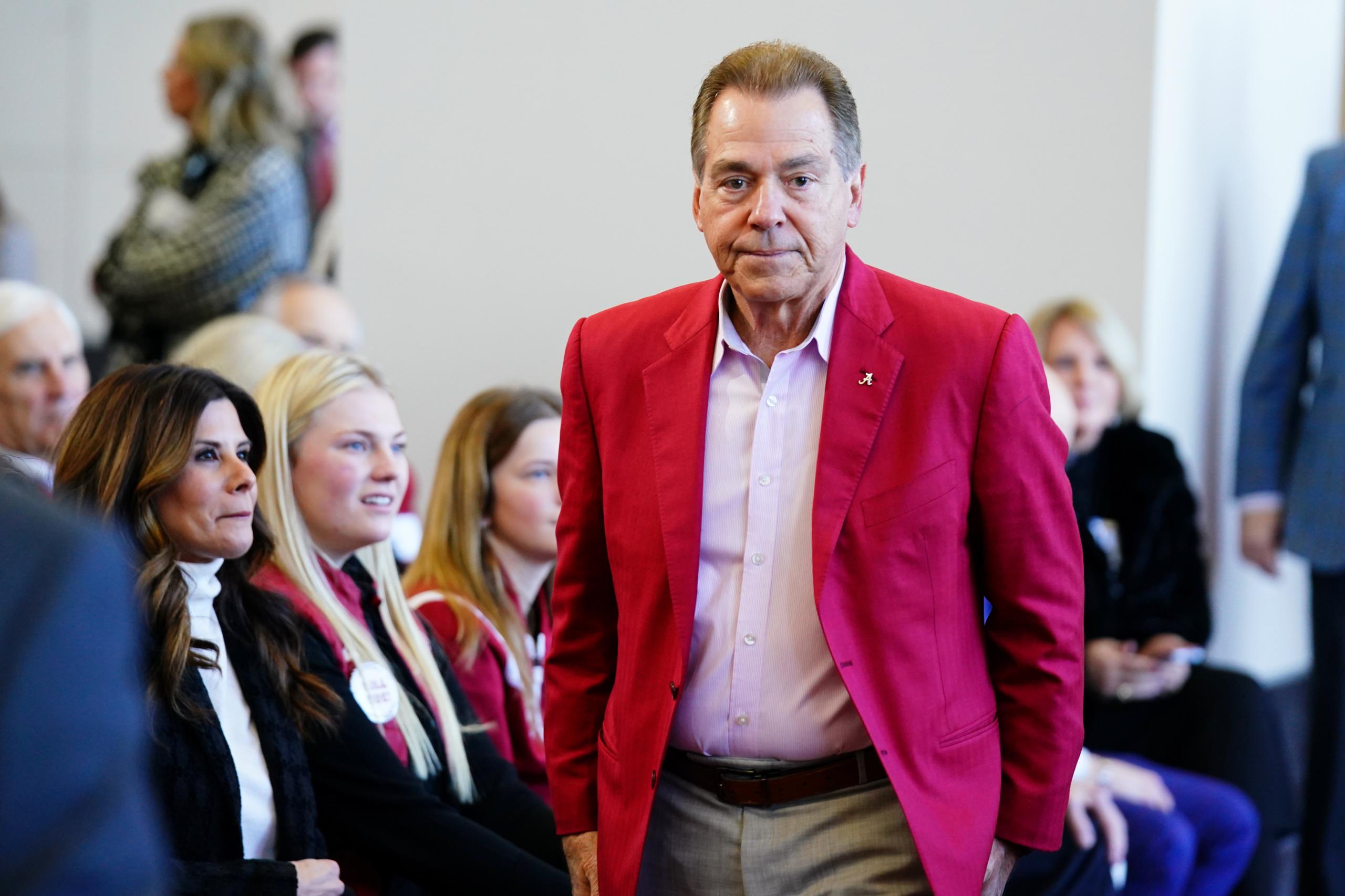 former alabama crimson tide head coach nick saban