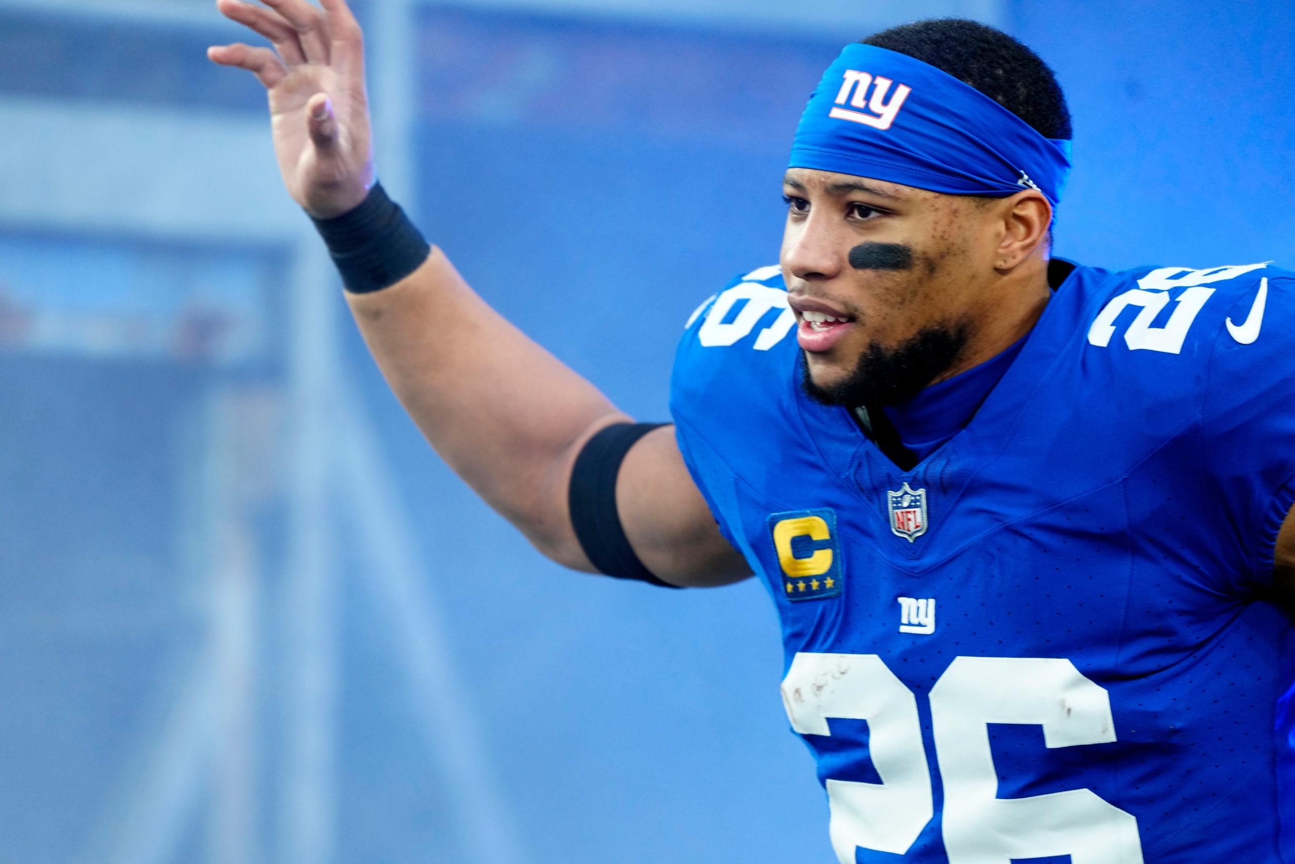New York Giants' Saquon Barkley