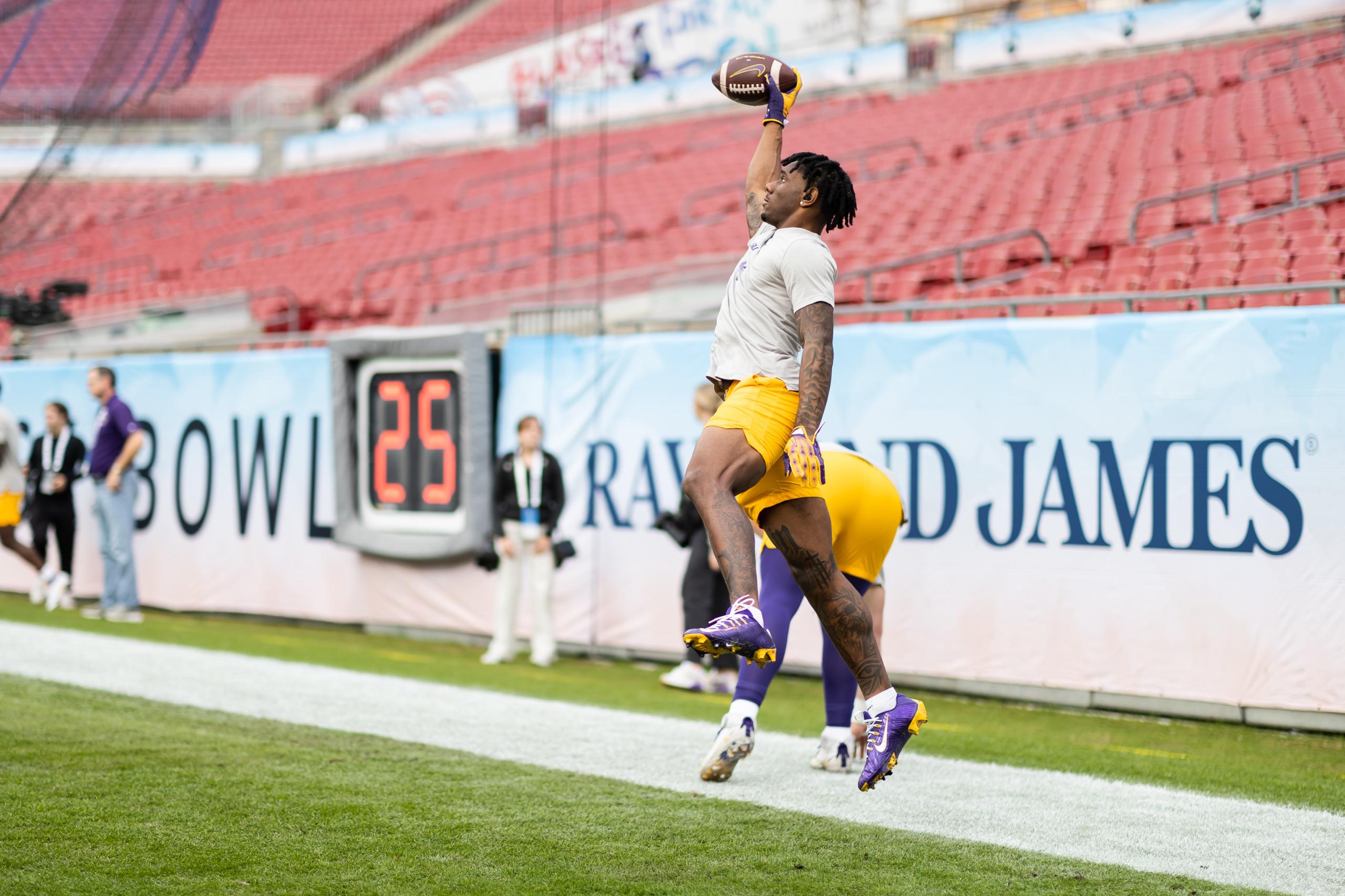 NCAA Football: ReliaQuest Bowl-Wisconsin at Louisiana State