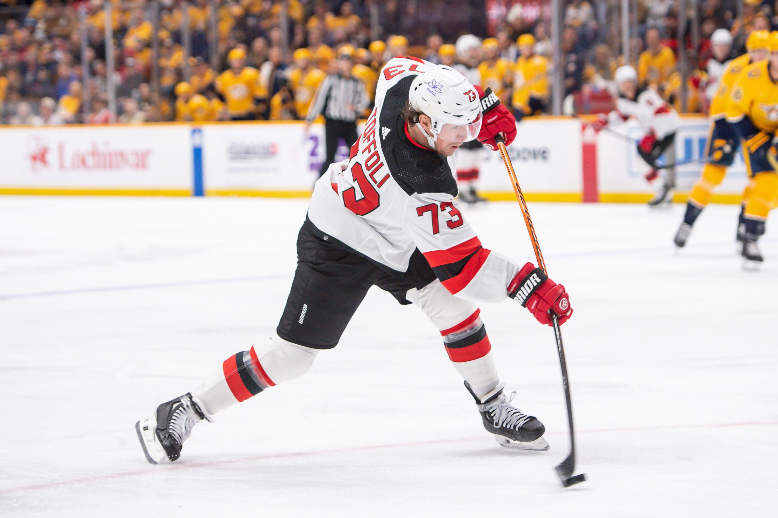 NHL: New Jersey Devils at Nashville Predators