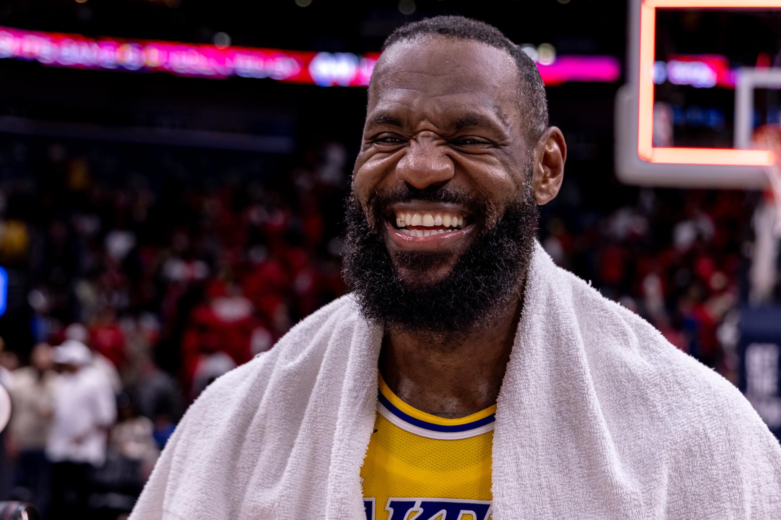 Los Angeles Lakers' LeBron James