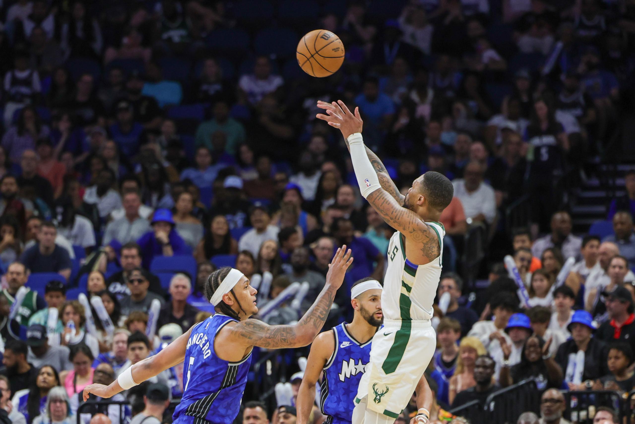 NBA: Milwaukee Bucks at Orlando Magic