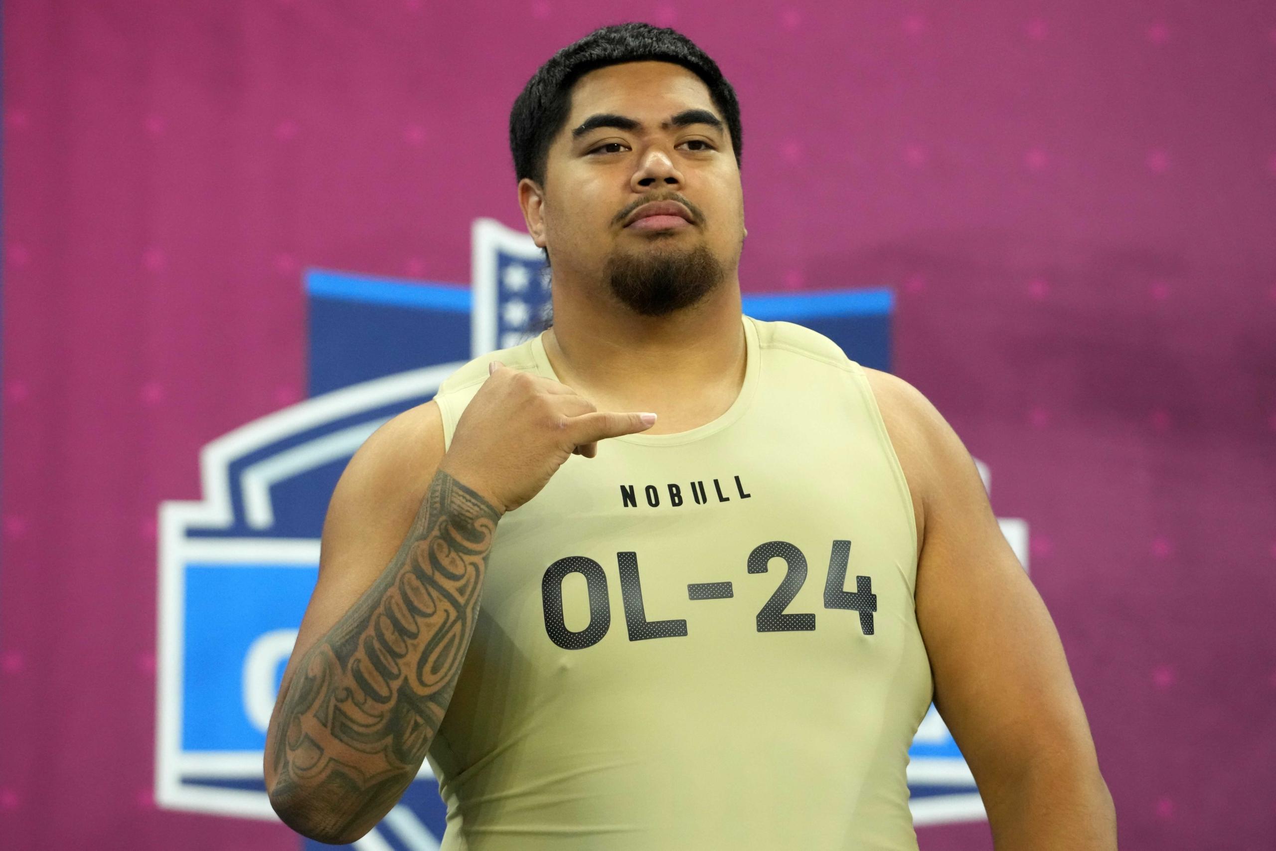 Taliese Fuaga Las Vegas Raiders Daniel Jeremiah