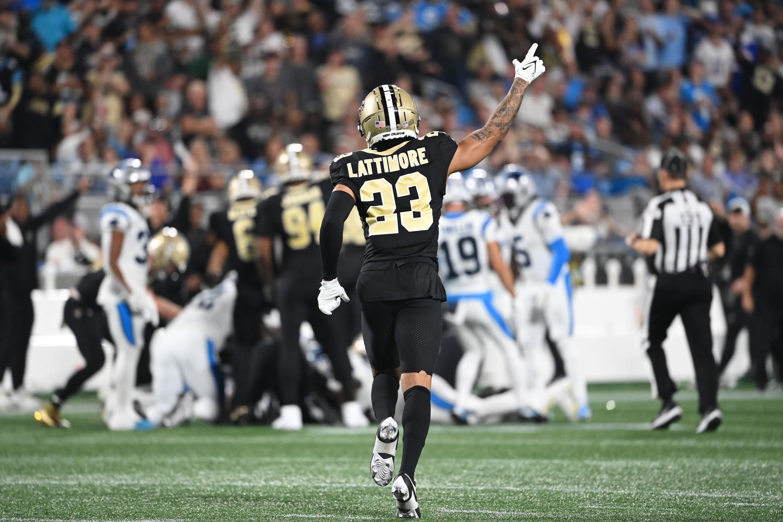 New Orleans Saints' Marsho Lattimore