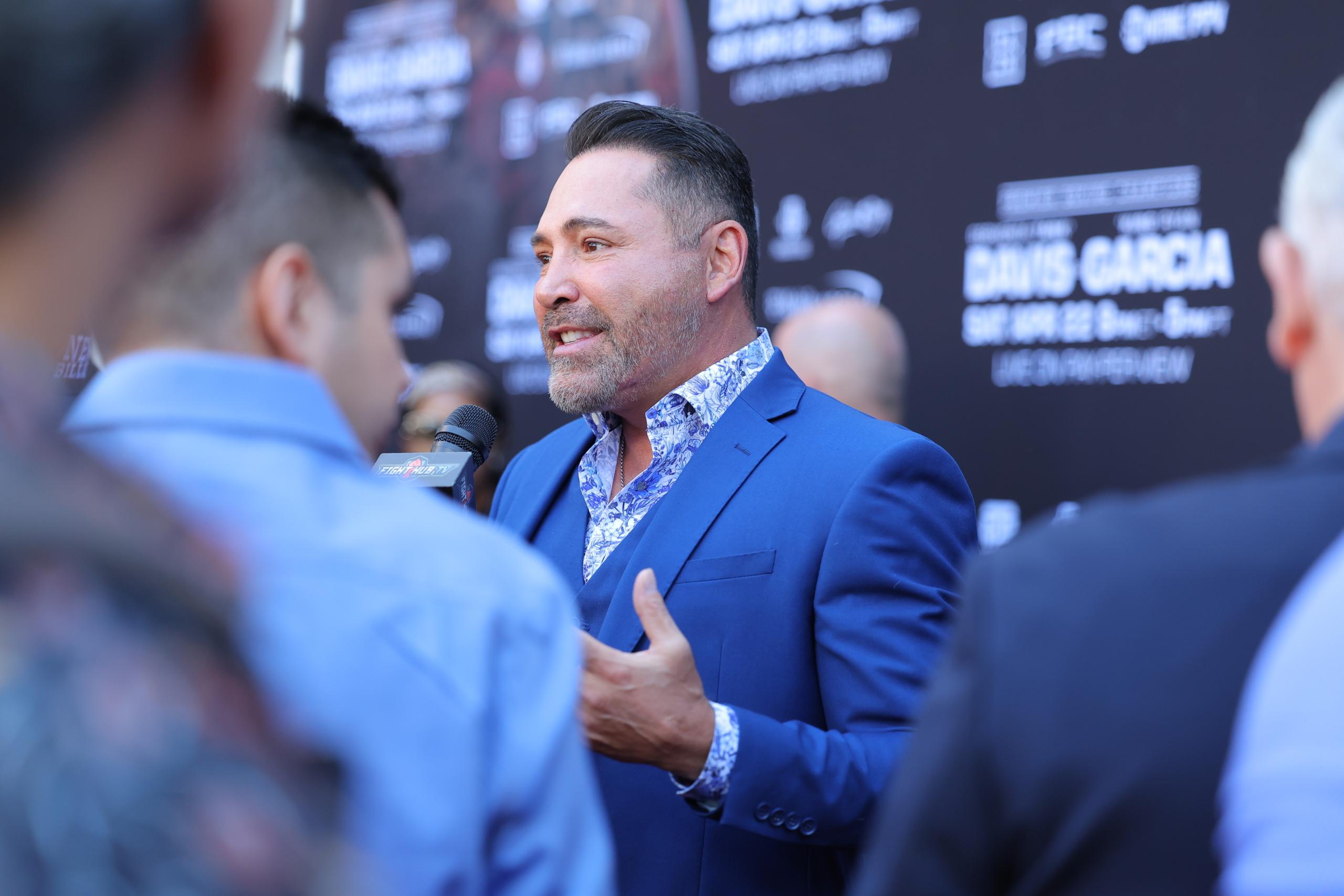ryan garcia, oscar de la hoya