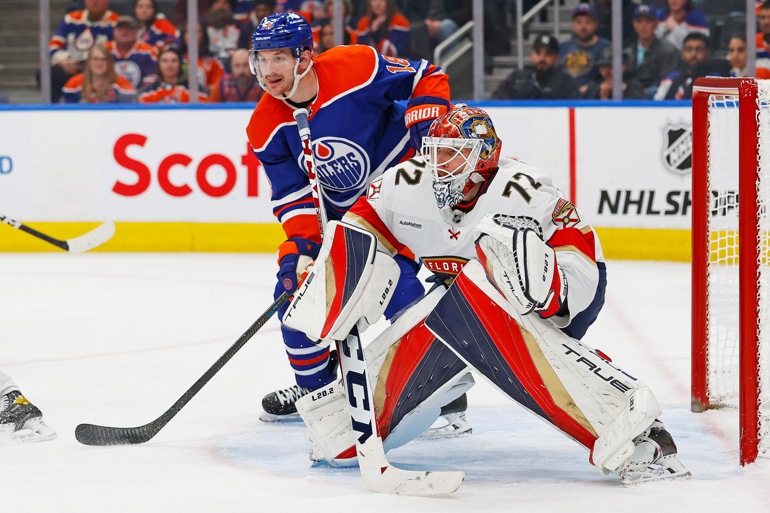 NHL: Florida Panthers at Edmonton Oilers