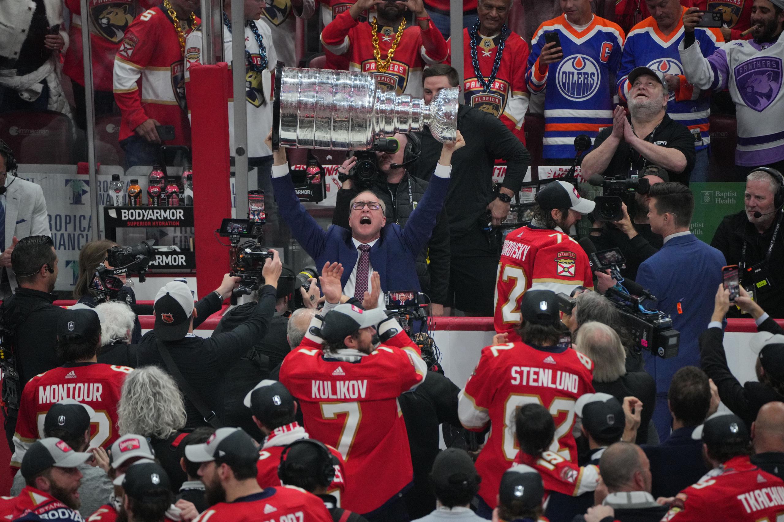 NHL: Stanley Cup Final-Edmonton Oilers at Florida Panthers