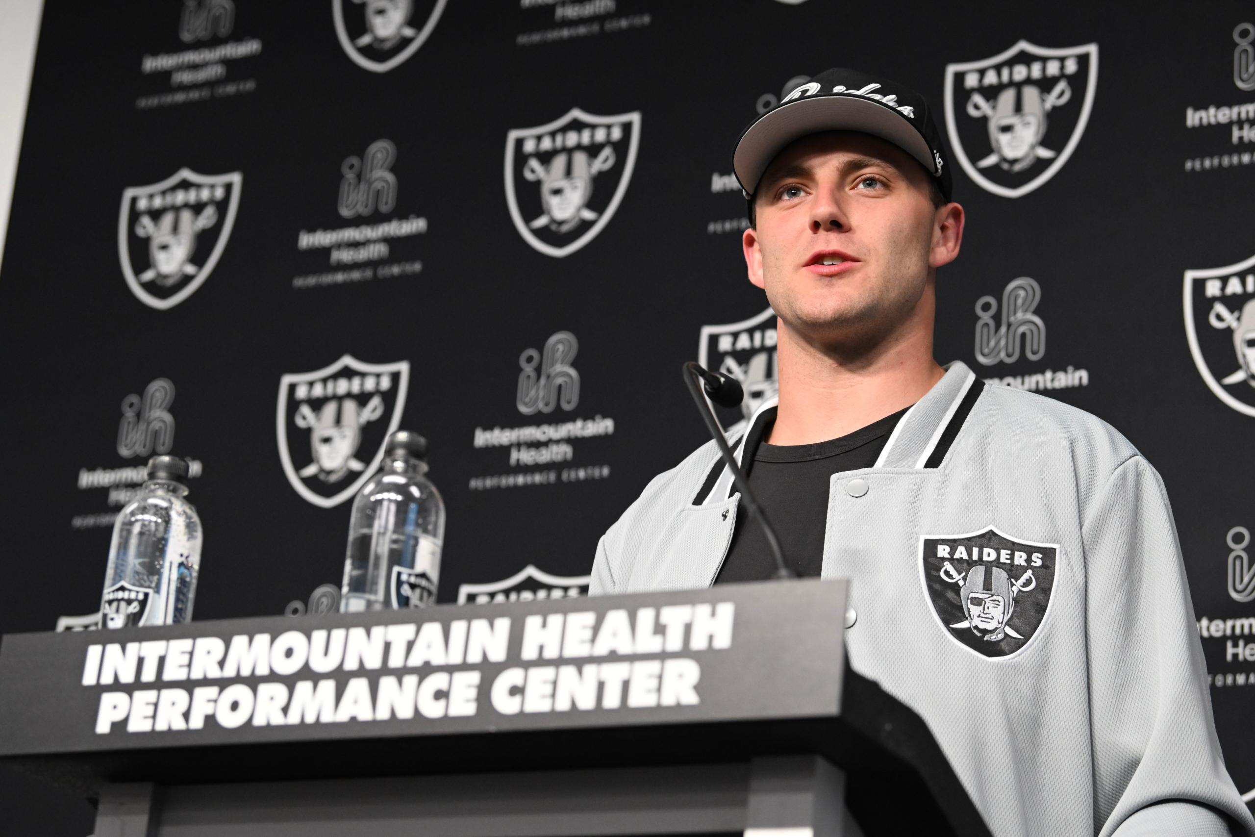 Las Vegas Raiders' Brock Bowers