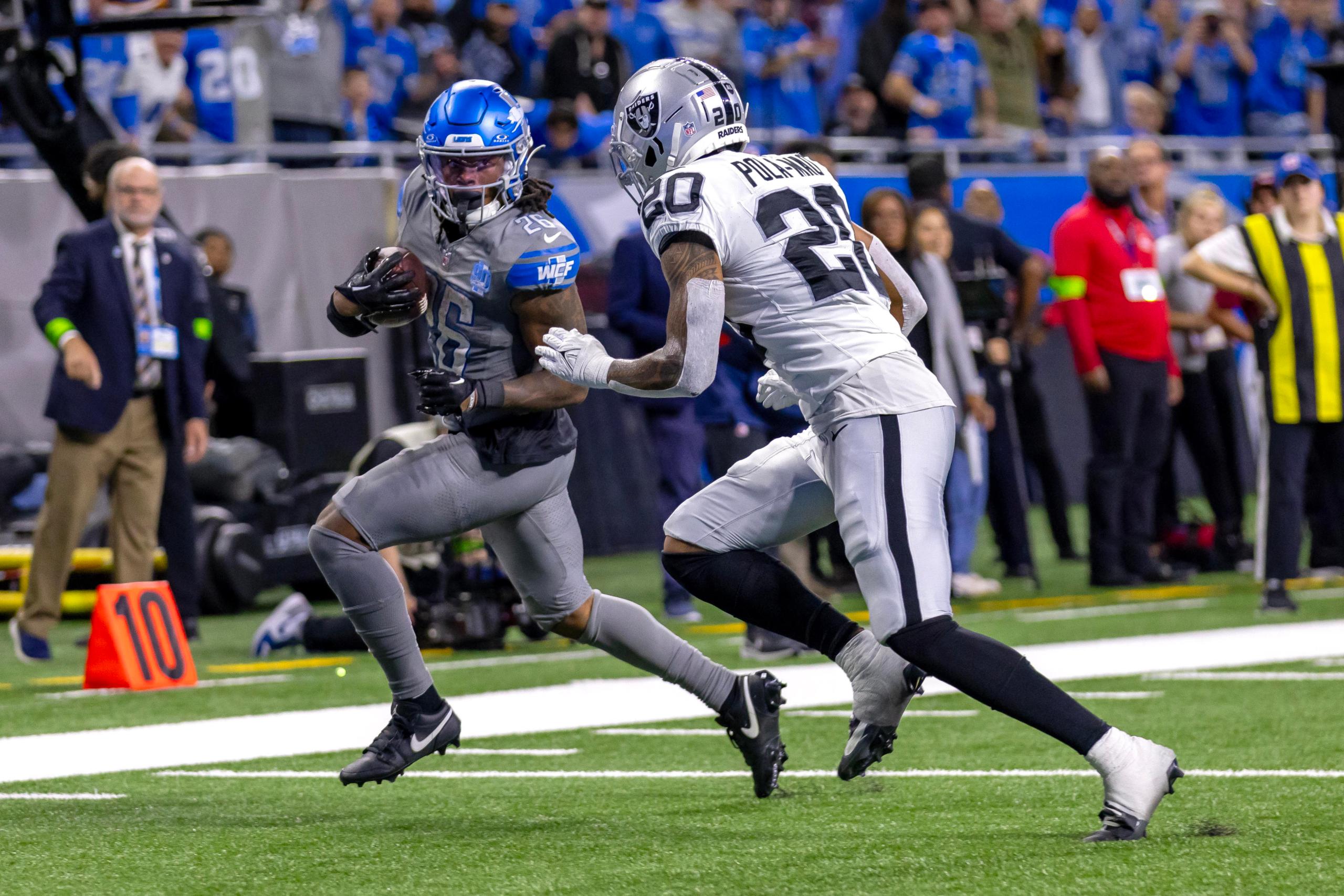 NFL: Las Vegas Raiders at Detroit Lions