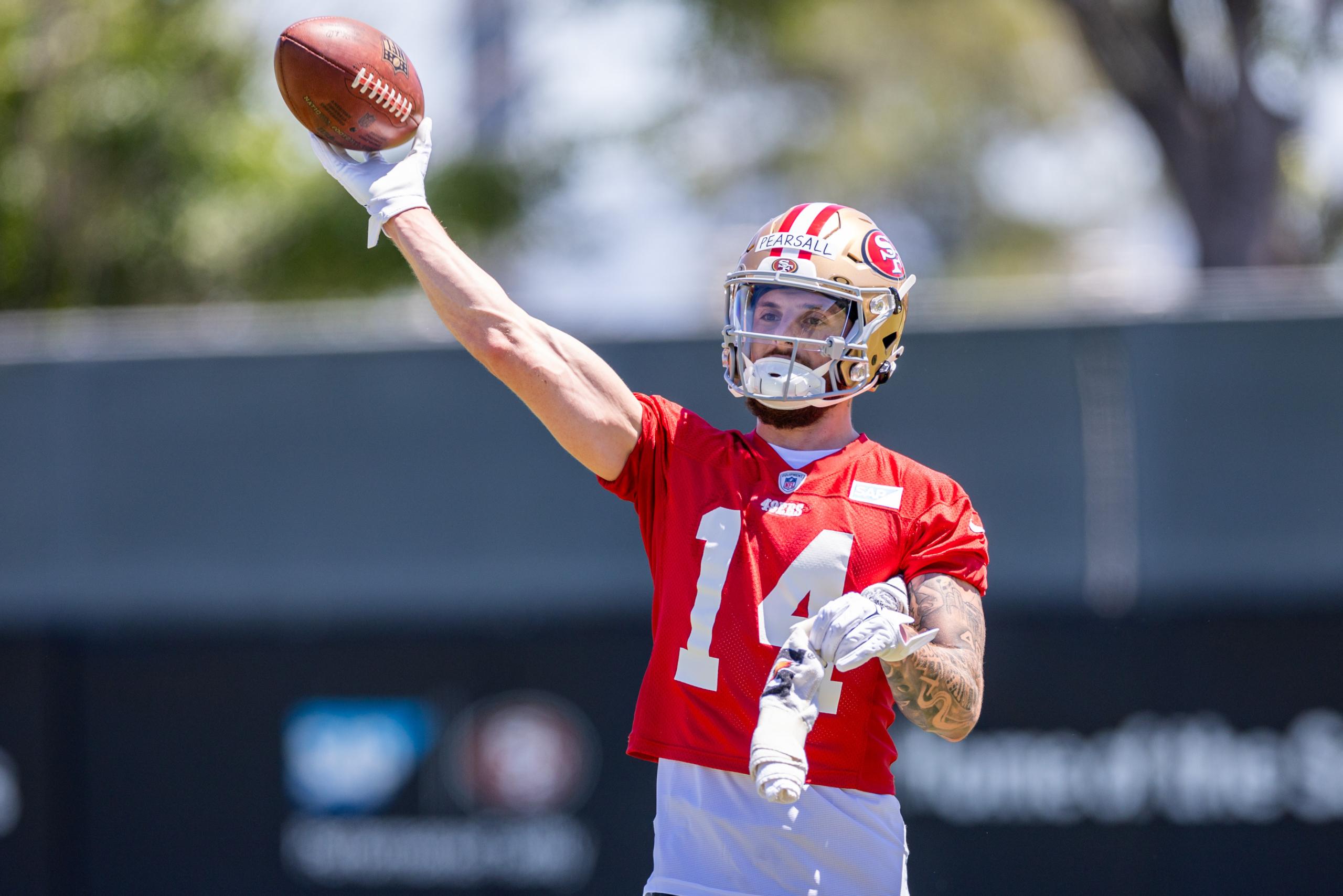 San Francisco 49ers' Ricky Pearsall