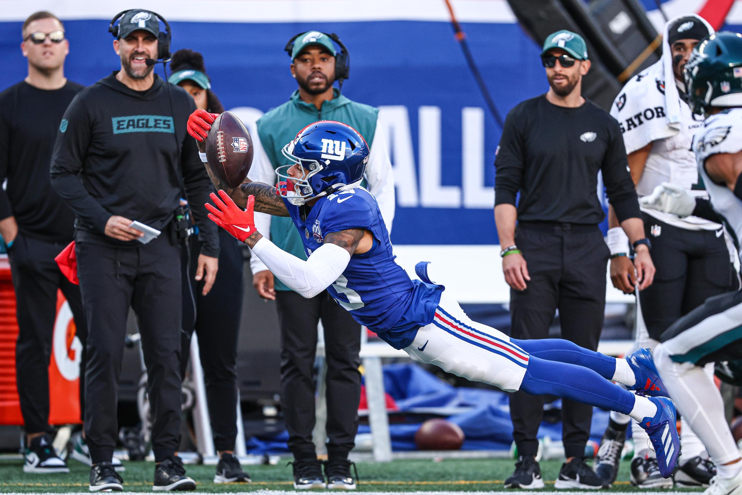 Jalin Hyatt, New York Giants