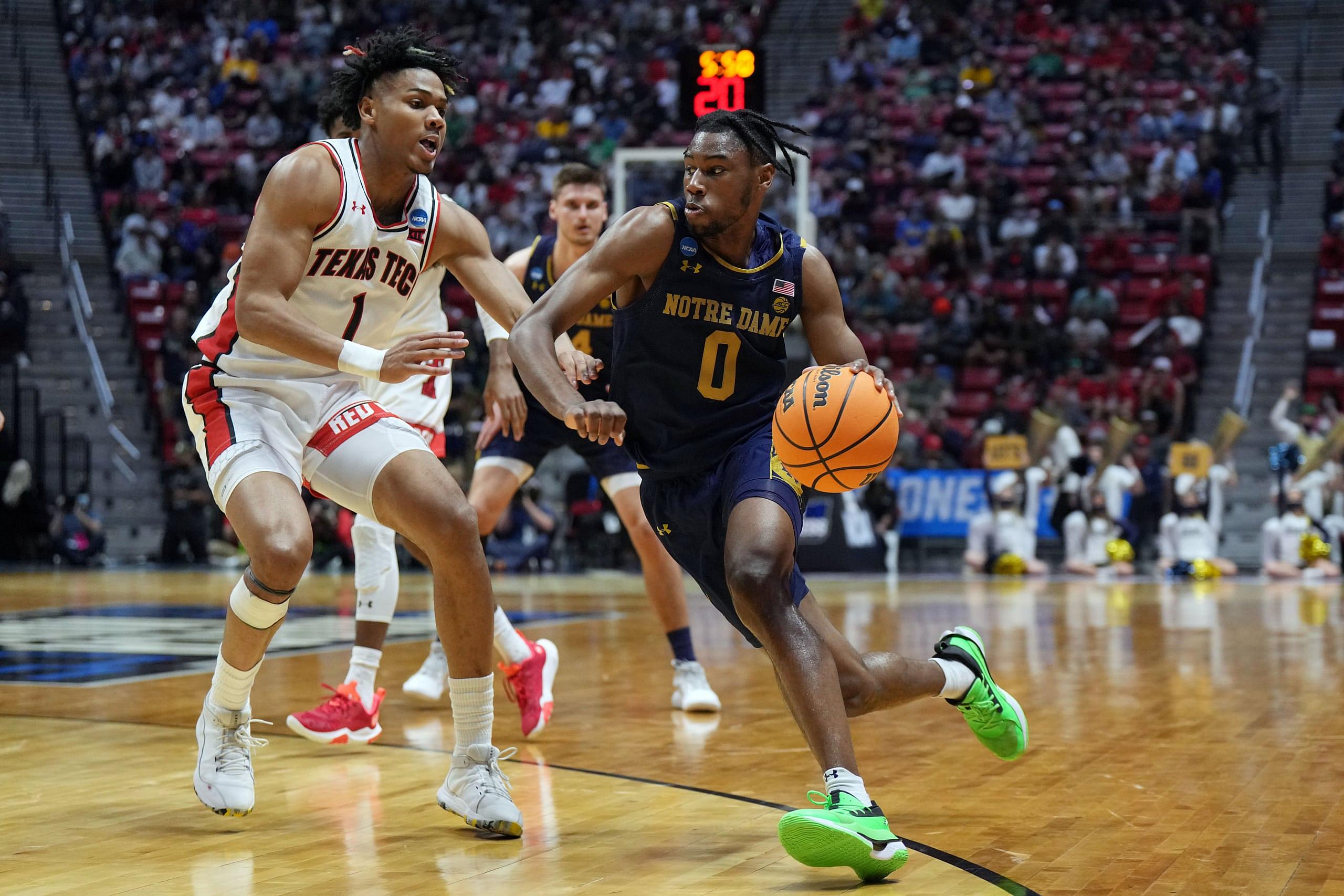 NCAA Basketball: NCAA Tournament Second Round San Diego-Notre Dame vs Texas Tech