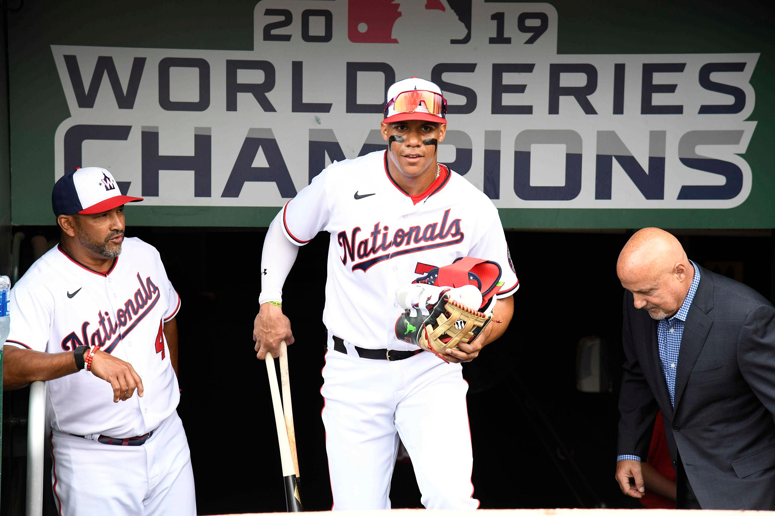 washington nationals juan soto, mike rizzo
