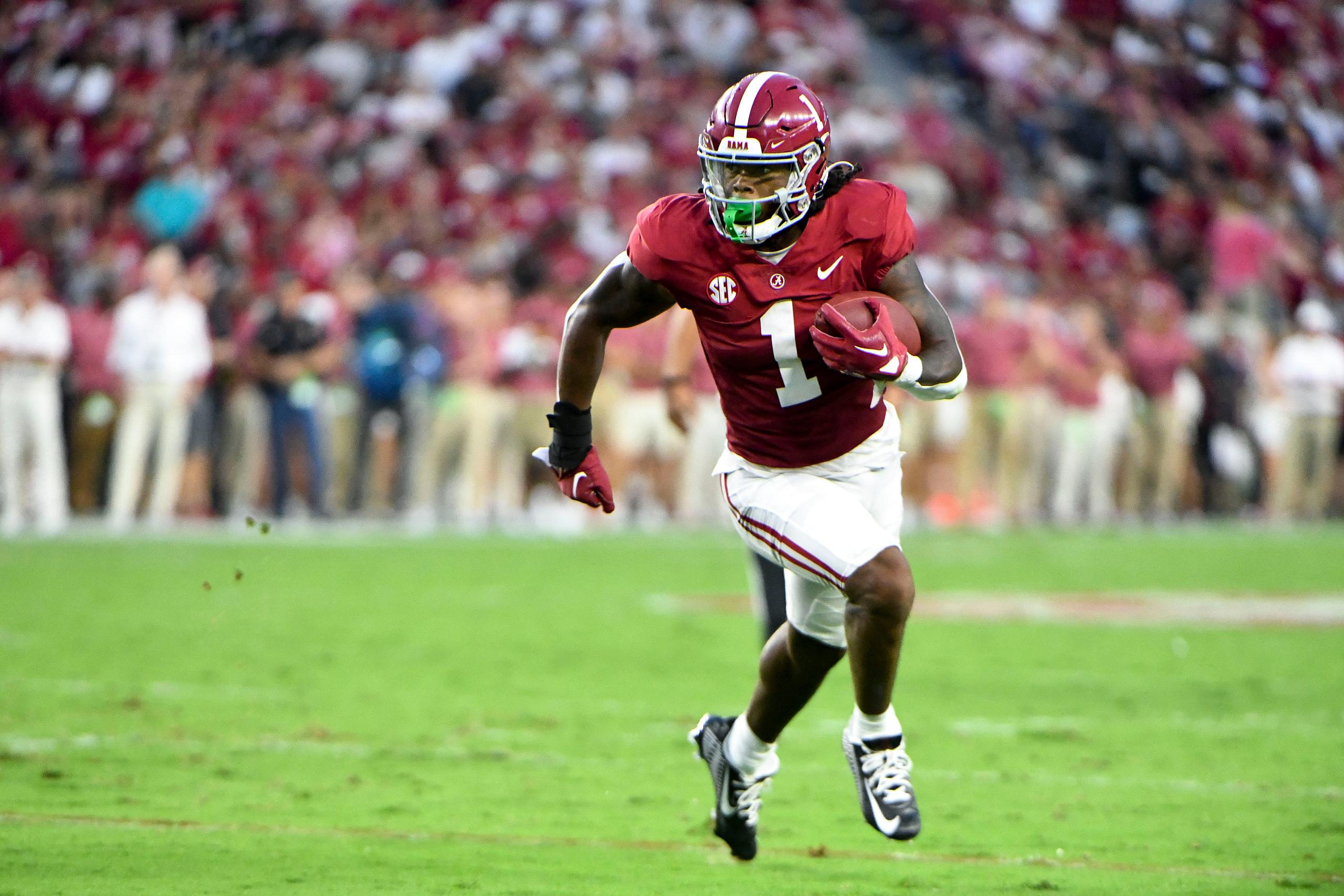 NCAA Football: Utah State at Alabama