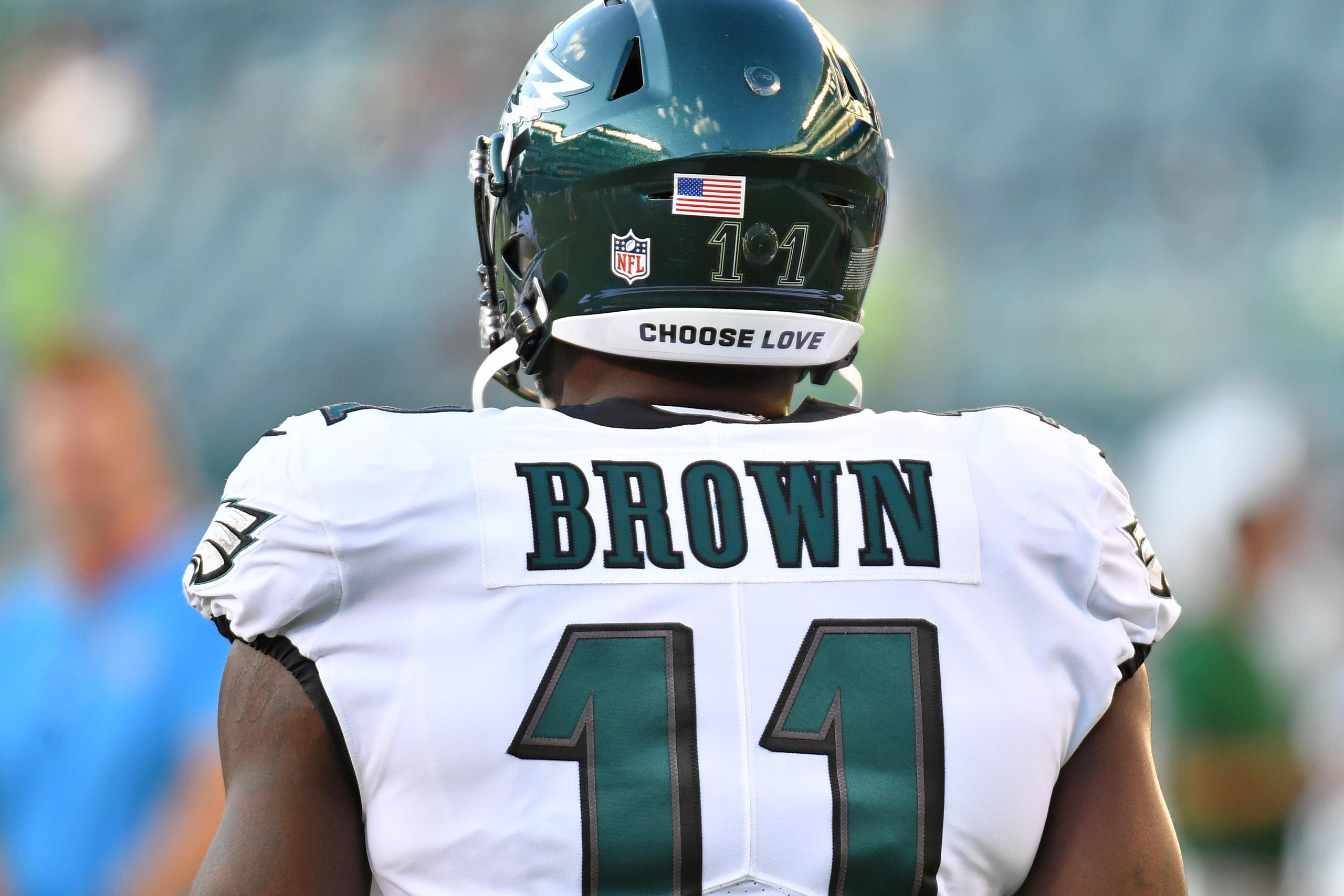 nfl wide receiver rankings: a.j. brown