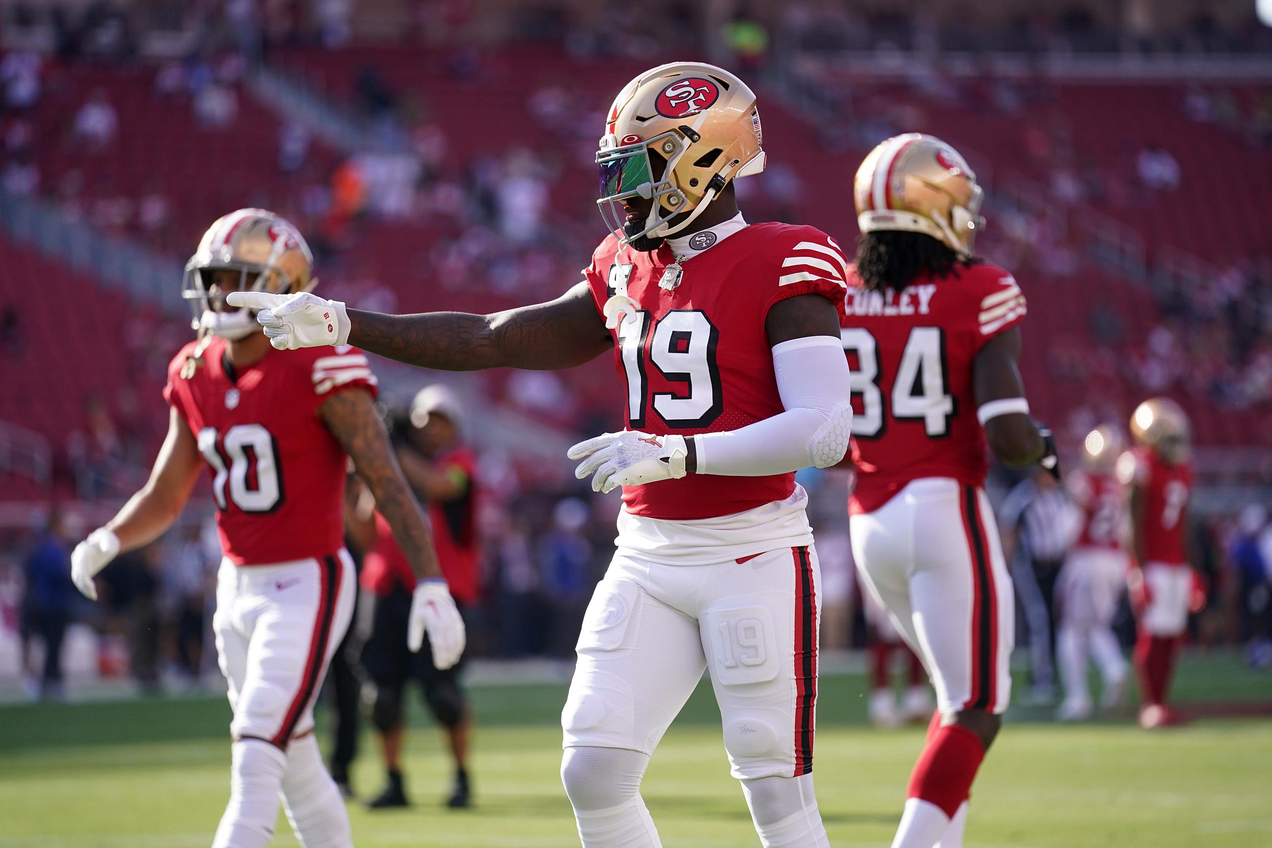 nfl injury report week 4: deebo samuel