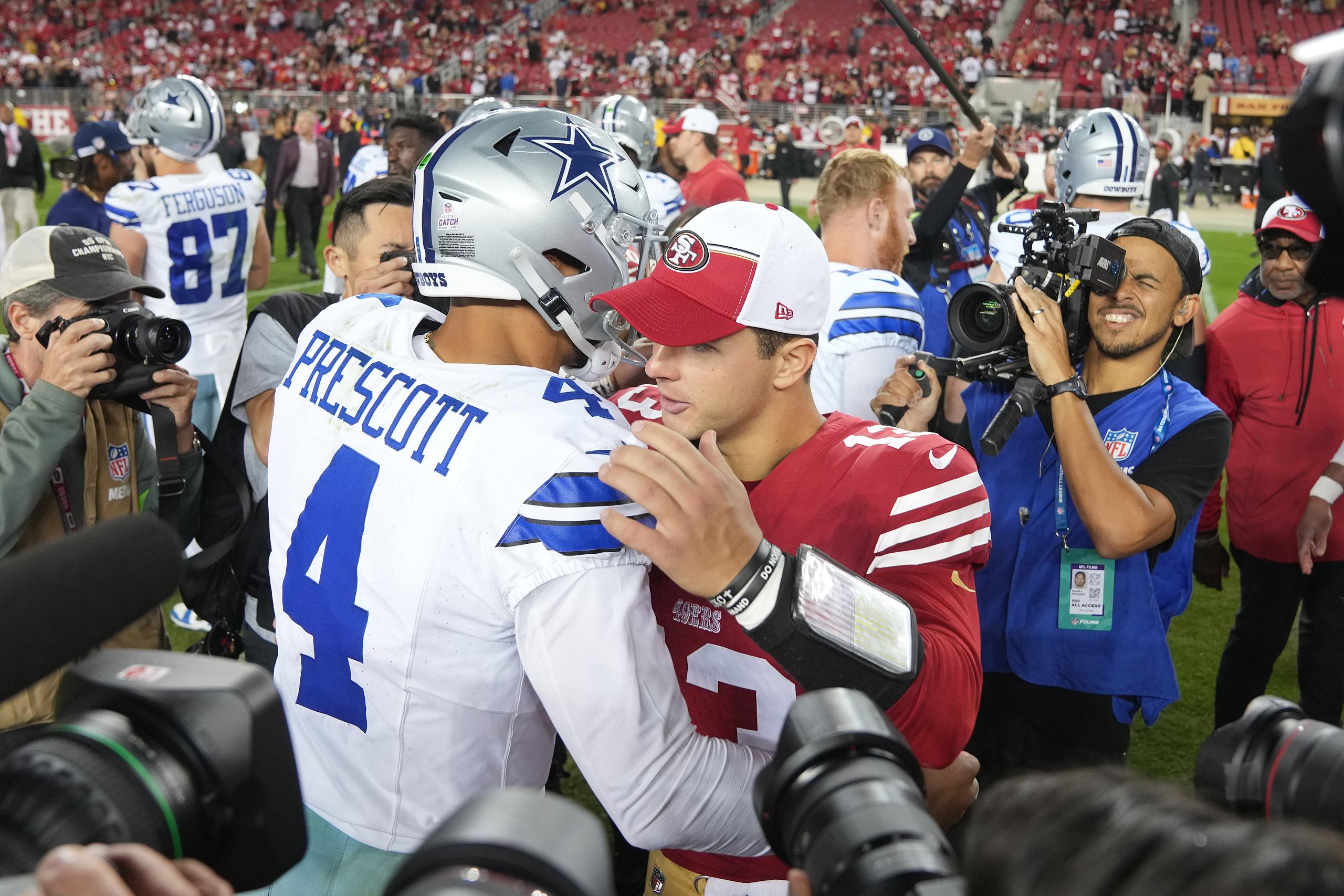 nfl tv ratings; 49ers-cowboys