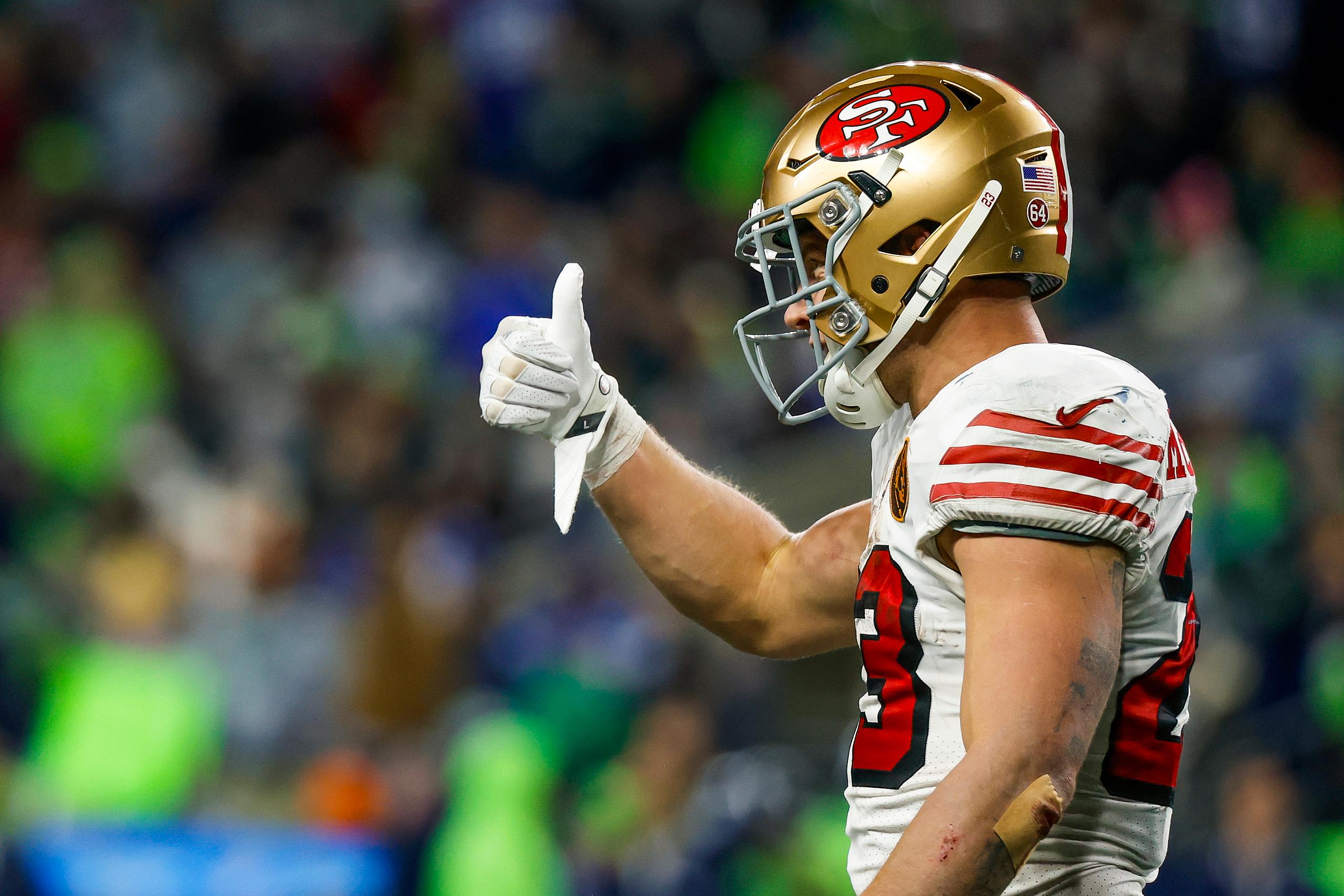 week 13 fantasy football start and sit: christian mccaffrey