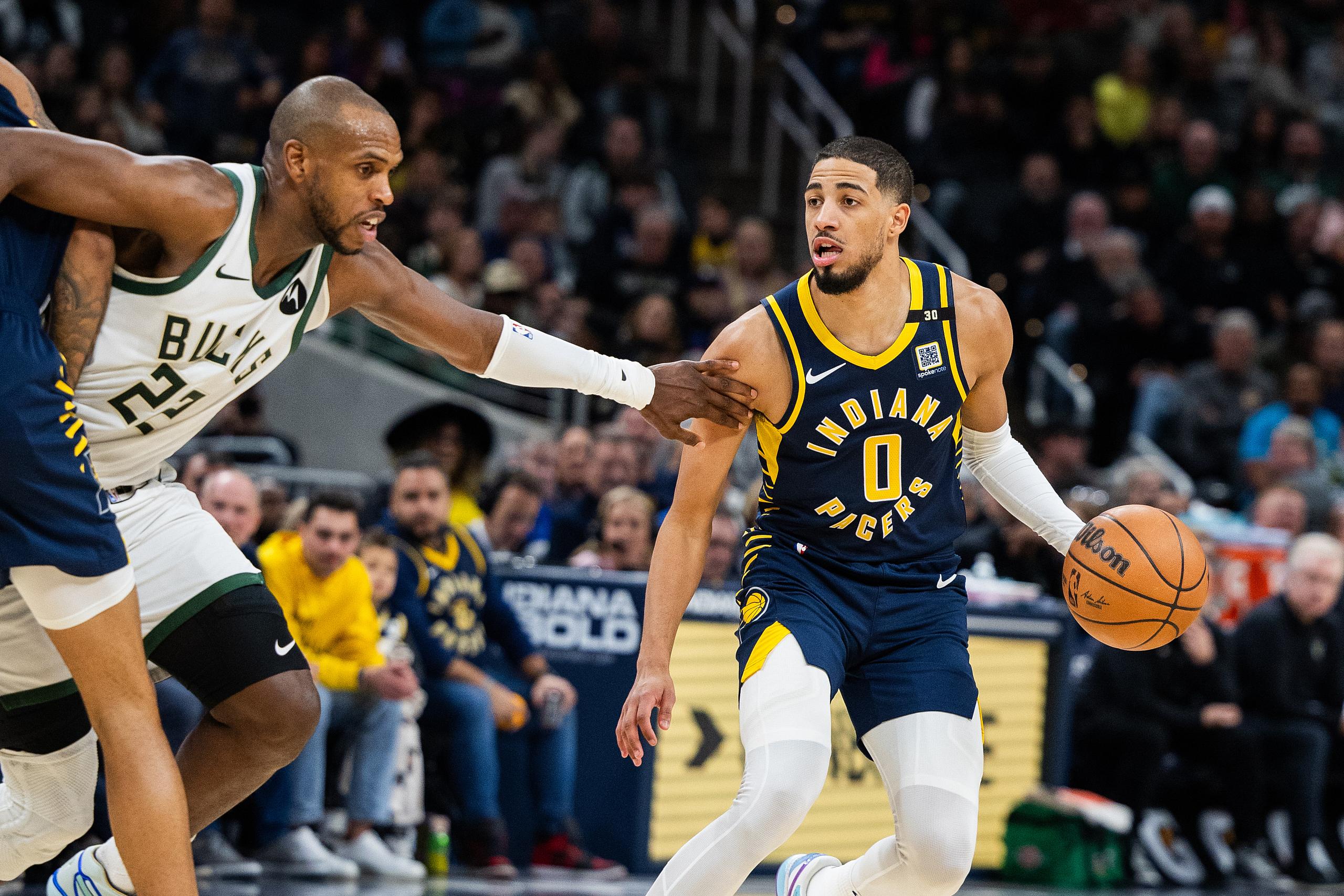 NBA: Milwaukee Bucks at Indiana Pacers