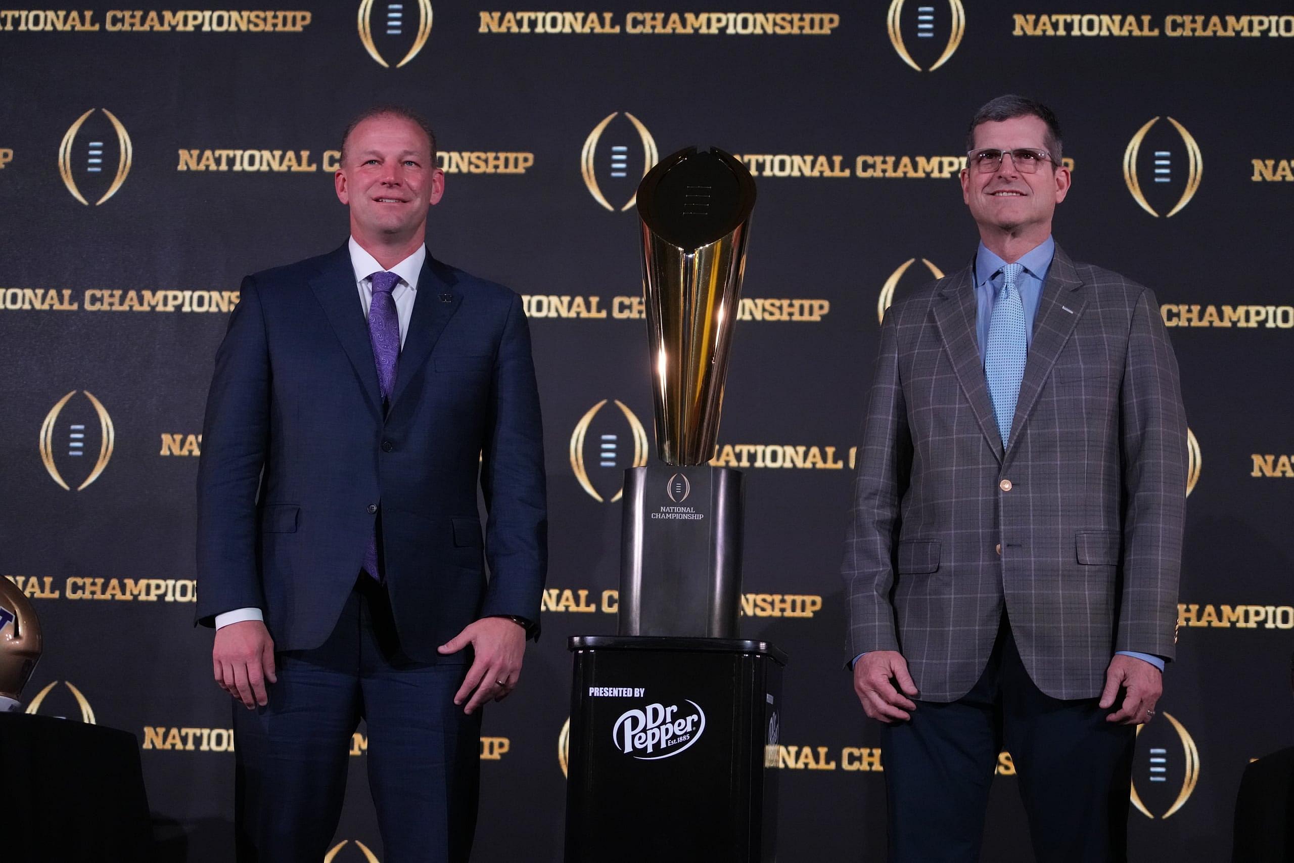 NCAA Football: CFP National Championship Head Coaches News Conference