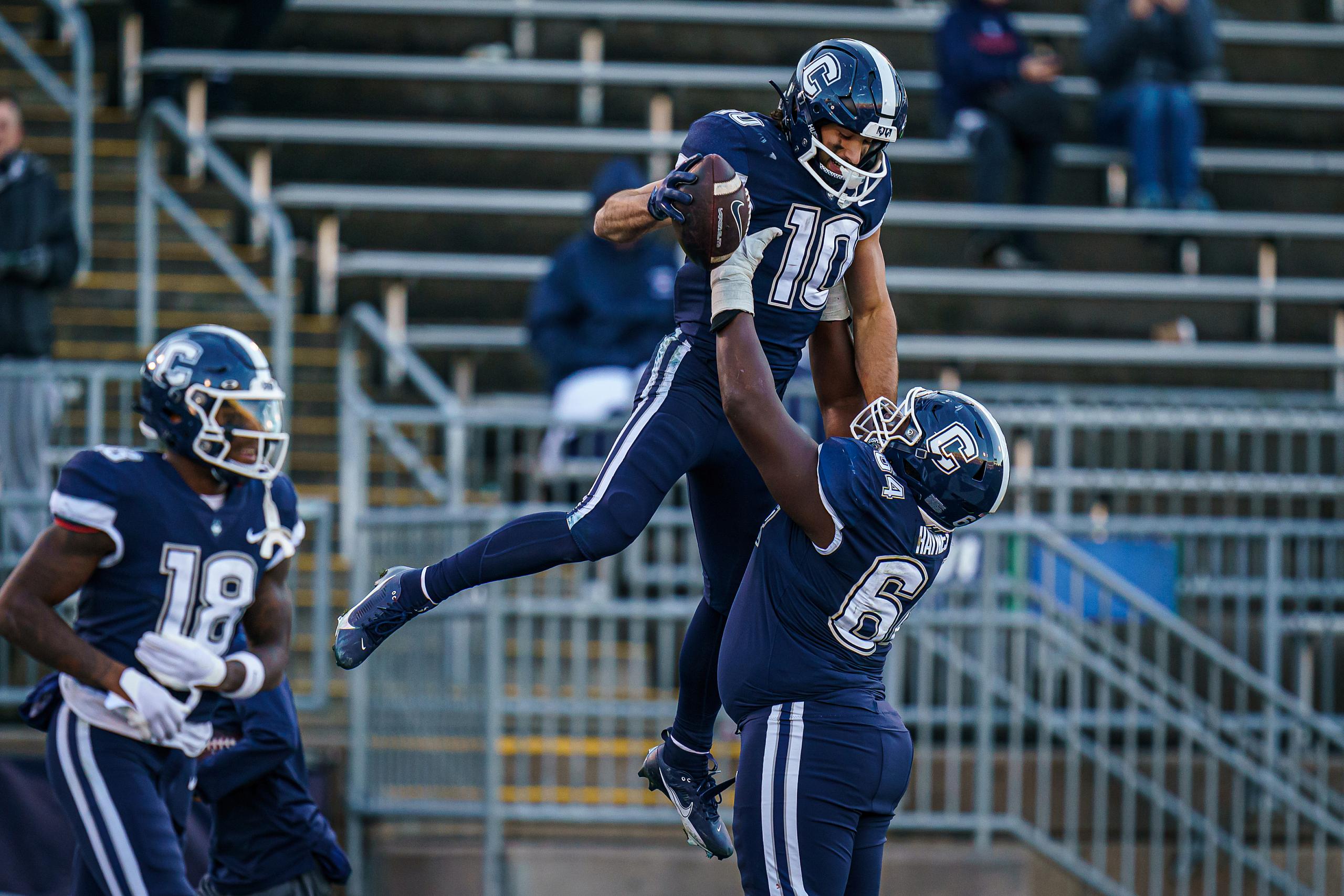 NCAA Football: Sacred Heart at Connecticut