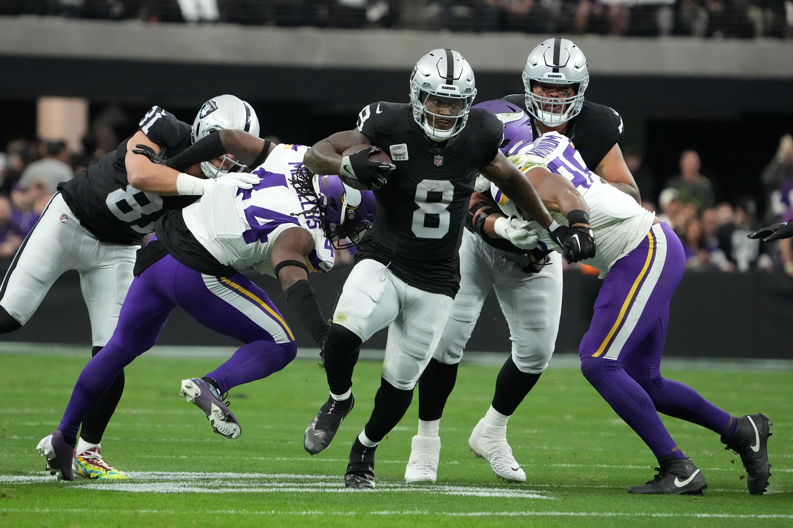 Las Vegas Raiders salary cap Josh Jacobs