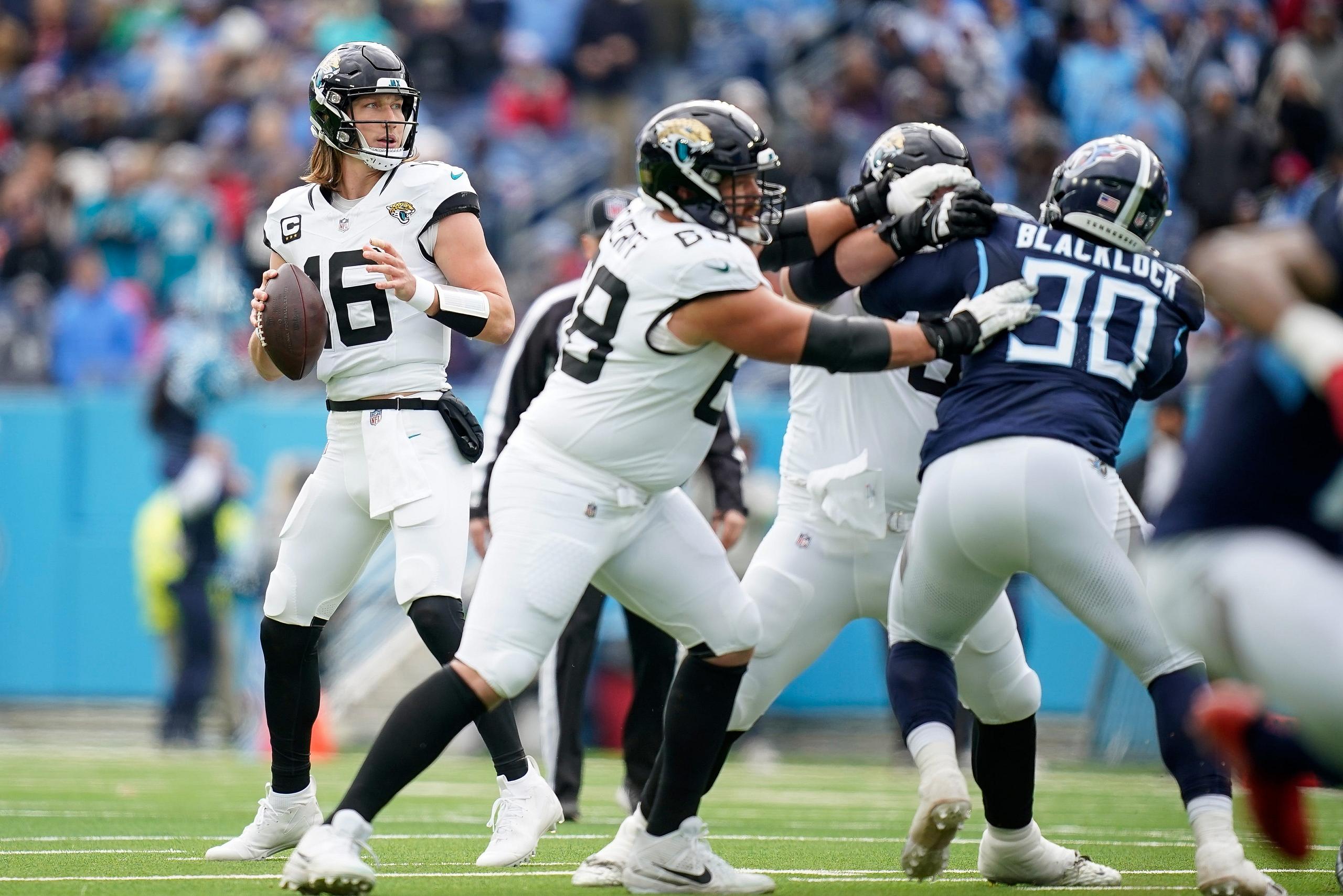 NFL Playoffs Trevor Lawrence Jacksonville Jaguars