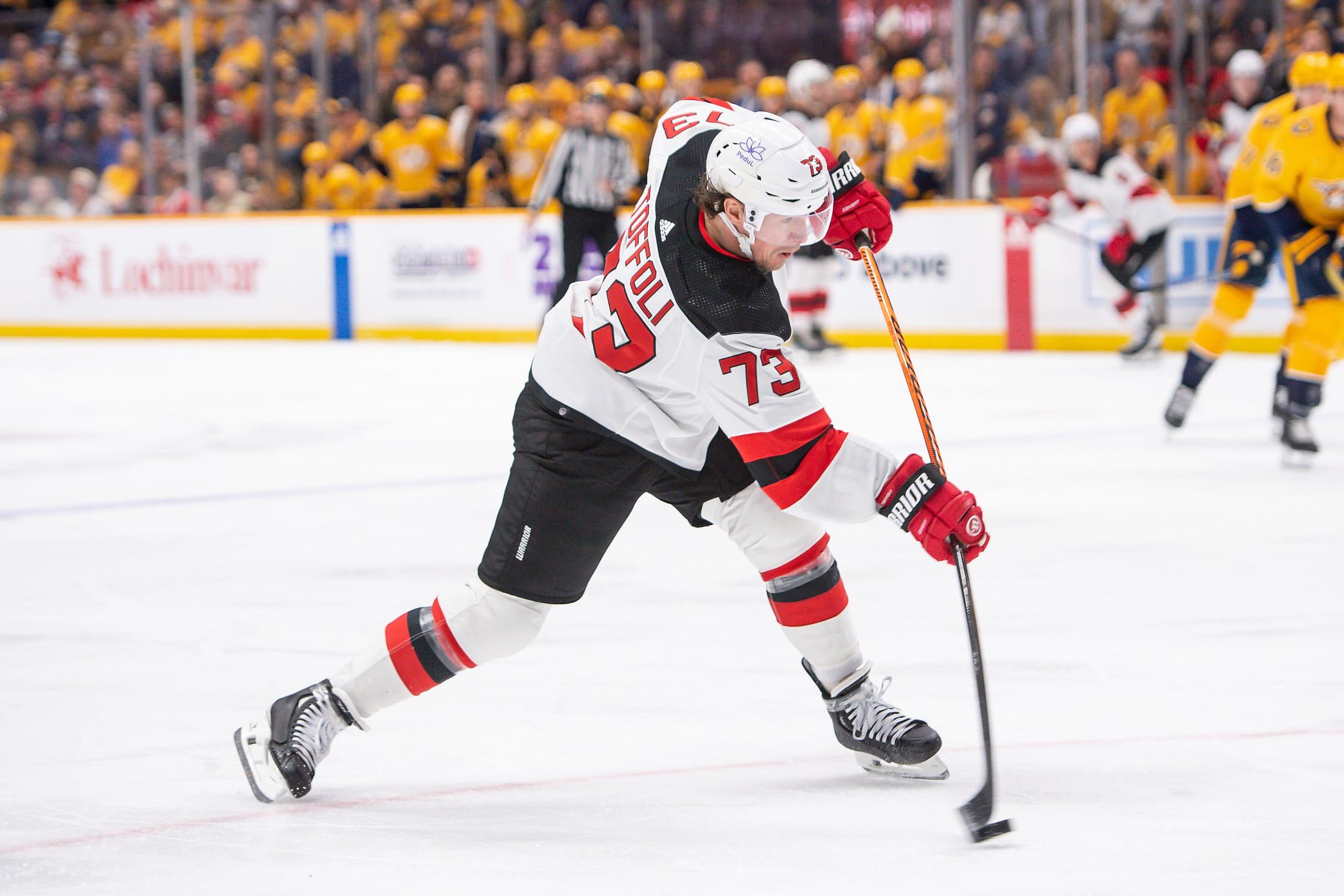 NHL: New Jersey Devils at Nashville Predators
