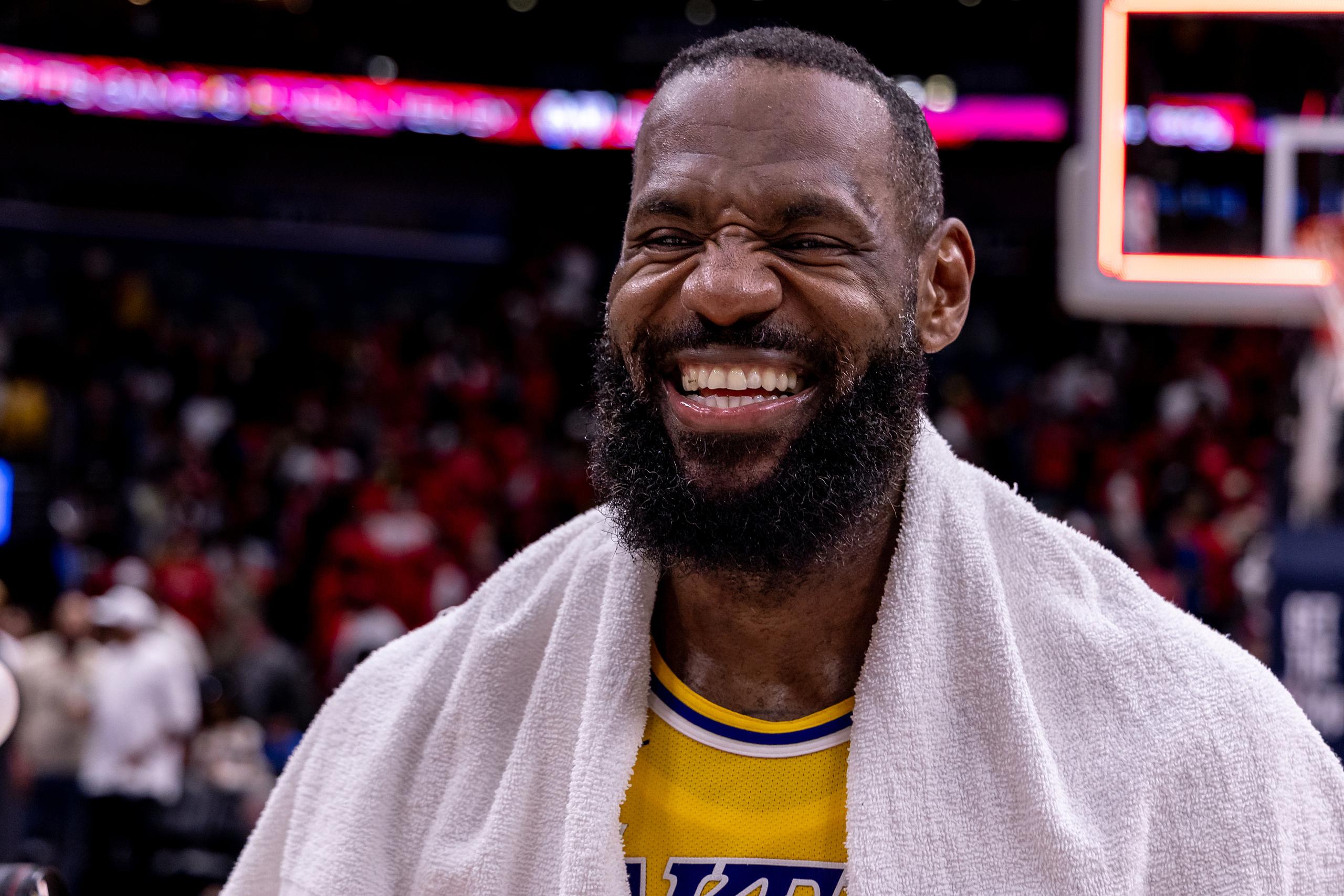 Los Angeles Lakers' LeBron James