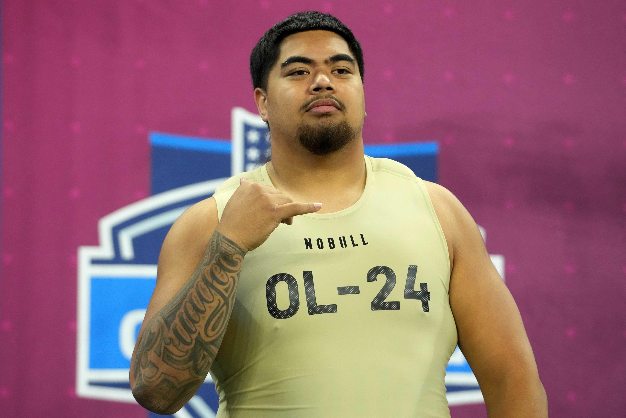 Taliese Fuaga Las Vegas Raiders Daniel Jeremiah