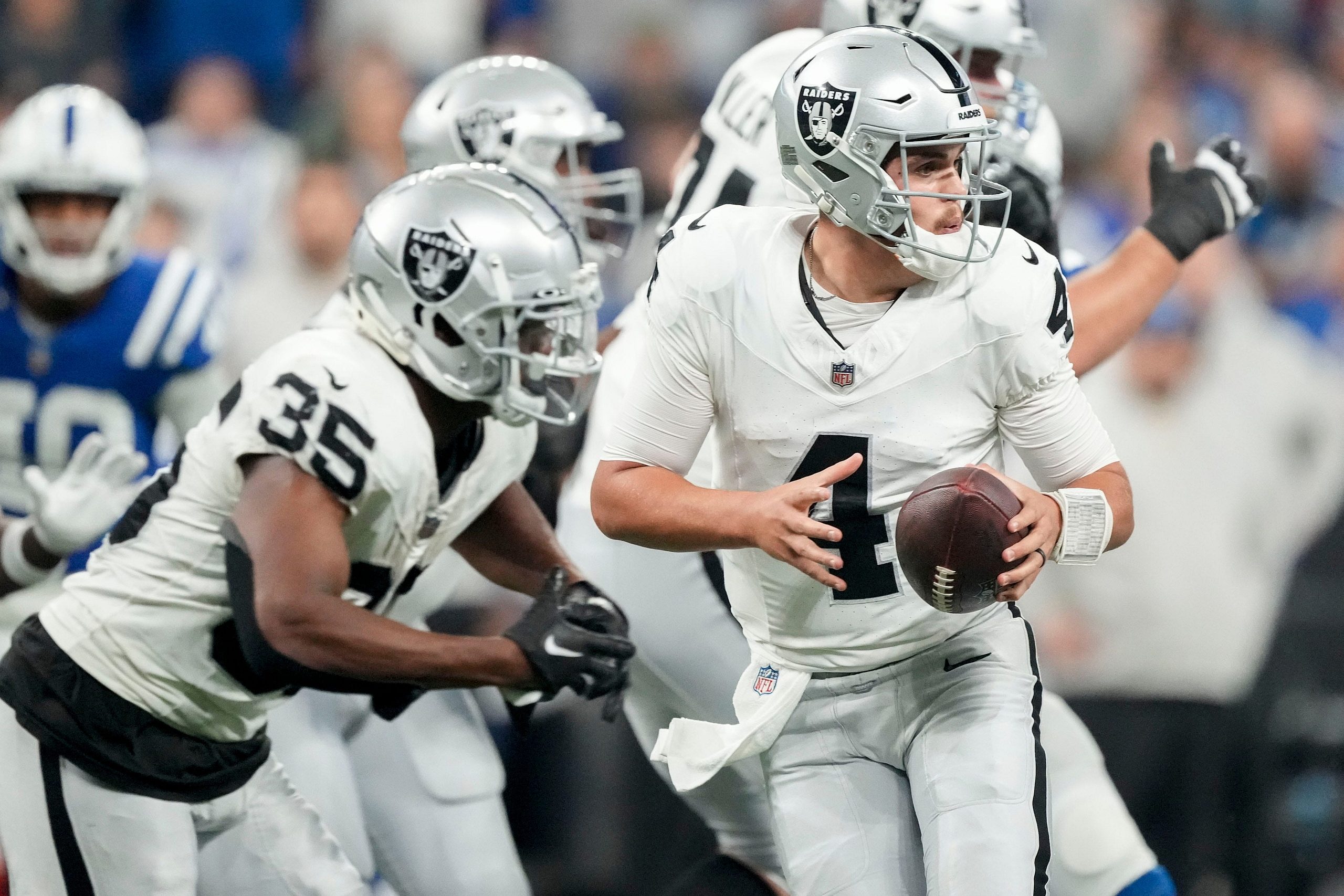 Las Vegas Raiders Brian Baldinger Michael Penix
