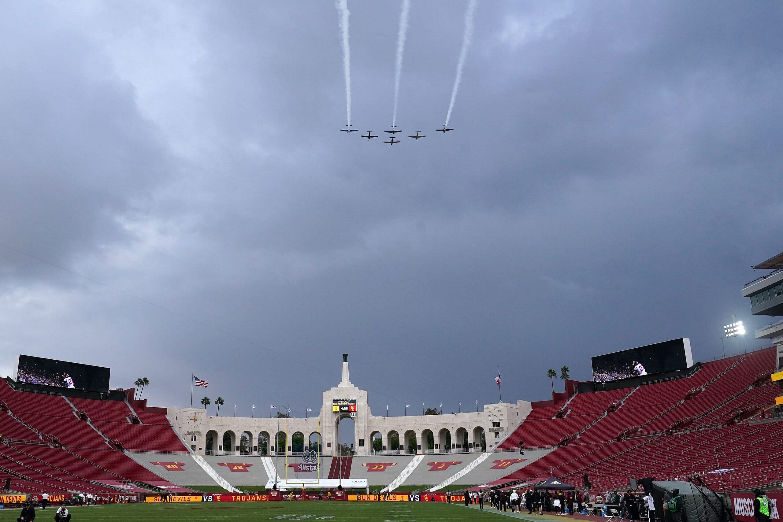 Best college football stadiums: Los Angeles Memorial Coliseum, USC Trojans