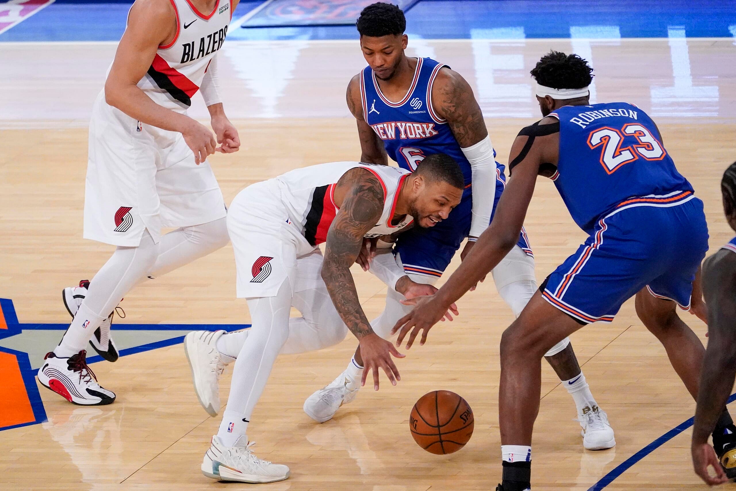 damian lillard trade scenarios to the new york knicks