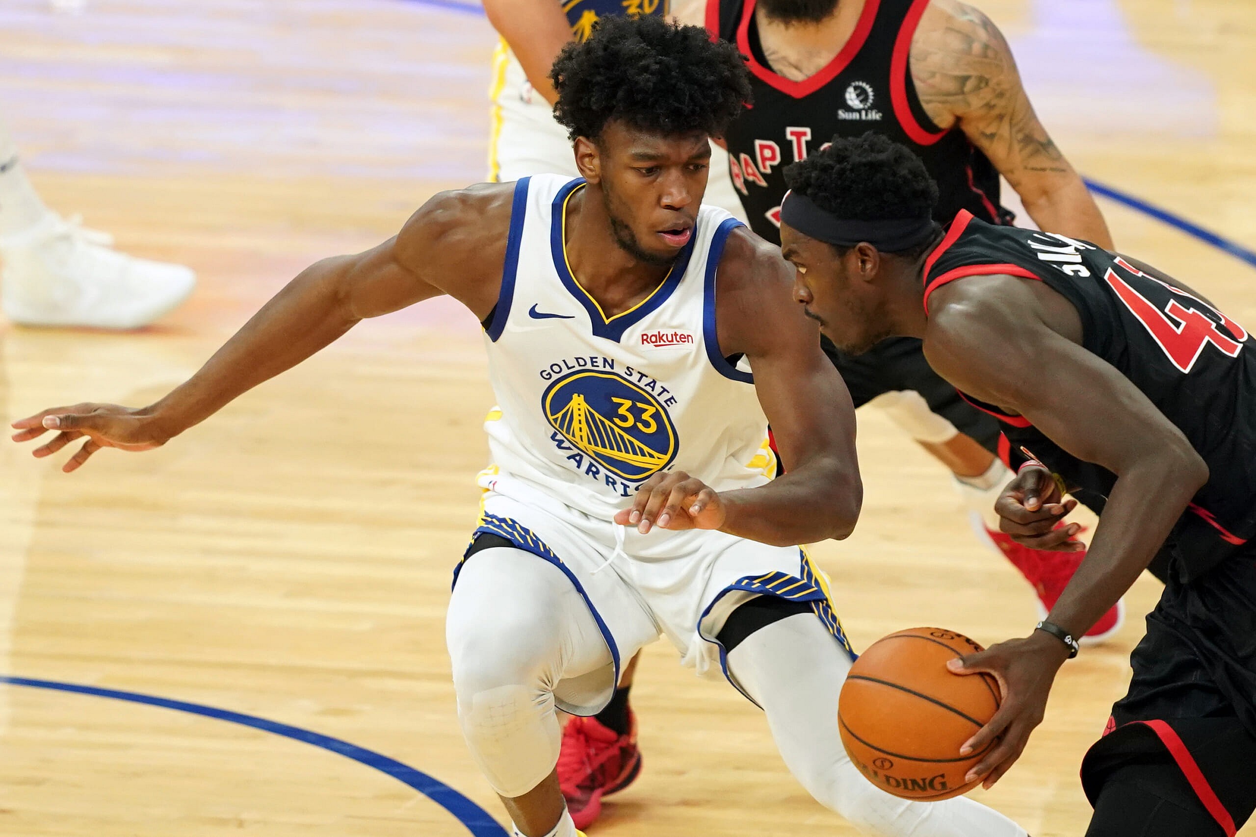pascal siakam trade to the golden state warriors for james wiseman