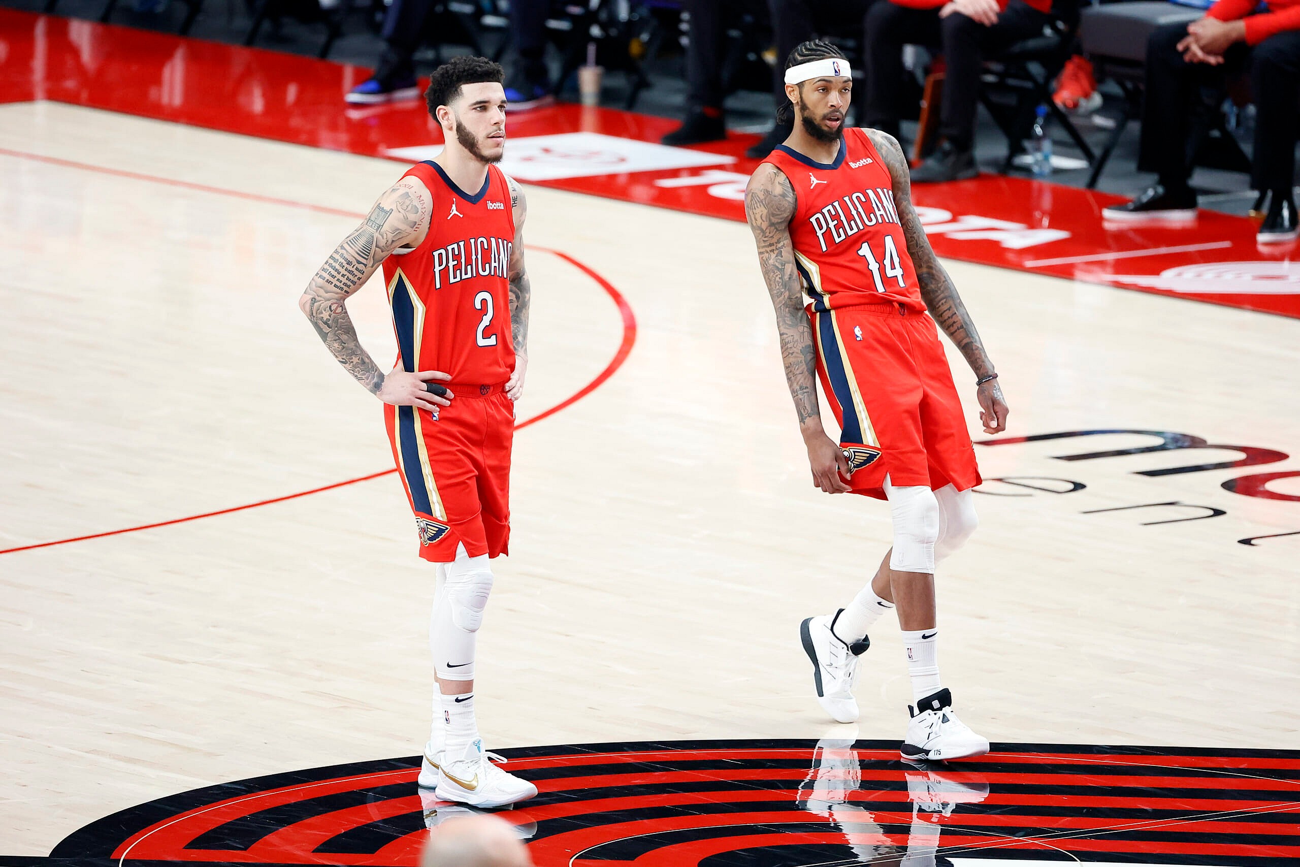 philadelphia 76ers trade for brandon ingram, lonzo ball.