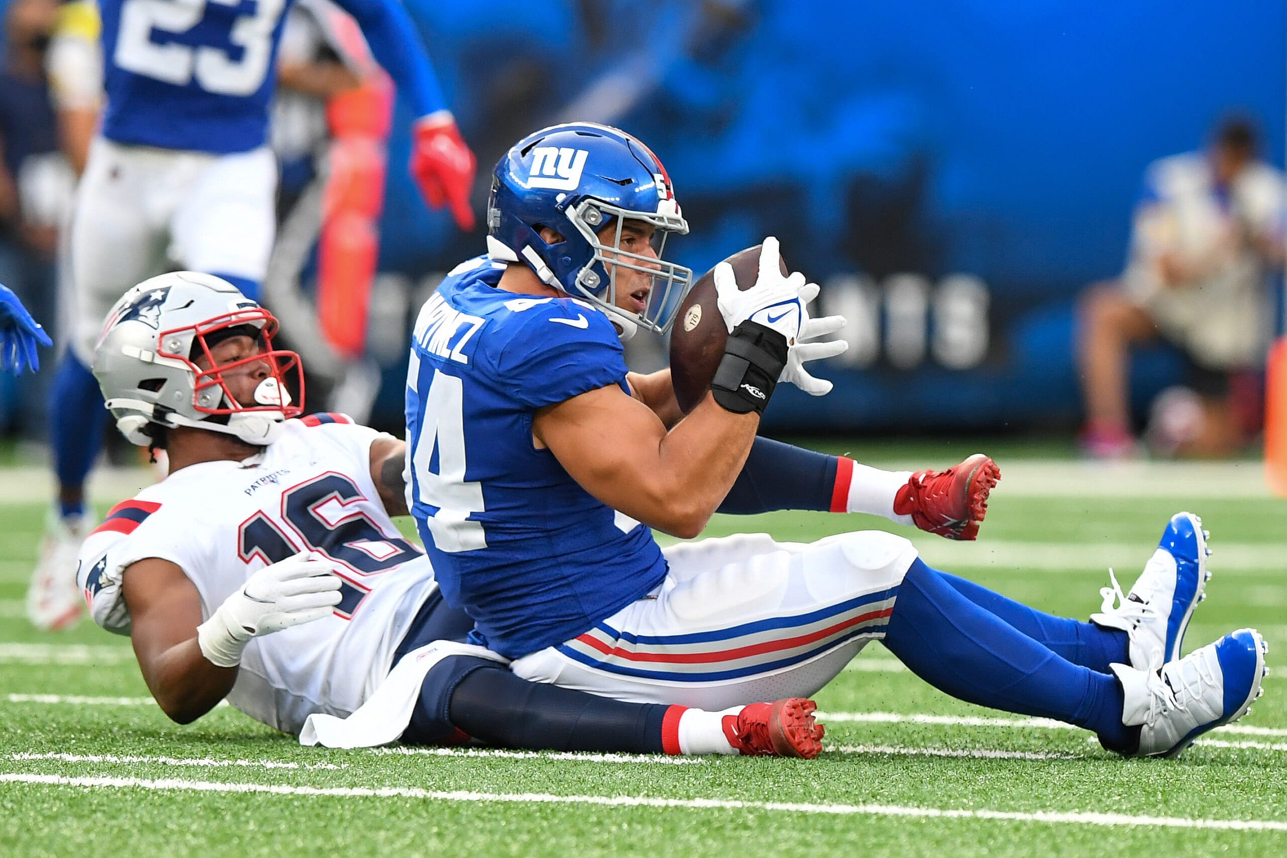 NFL: New England Patriots at New York Giants