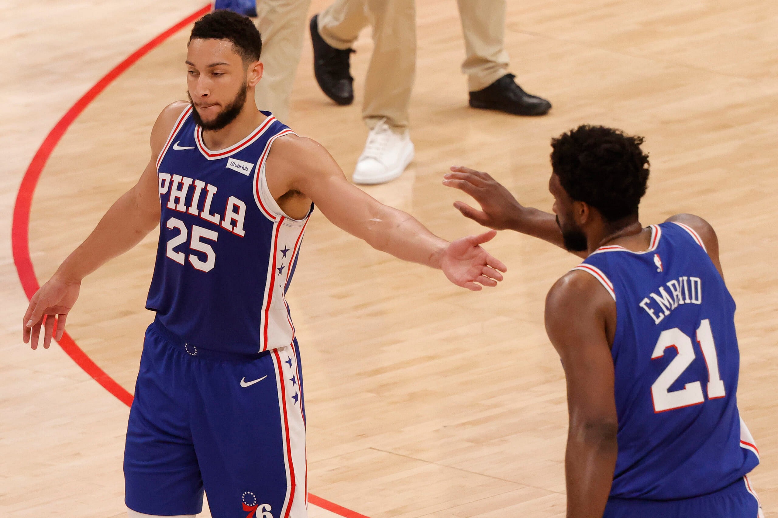 ben simmons, joel embiid