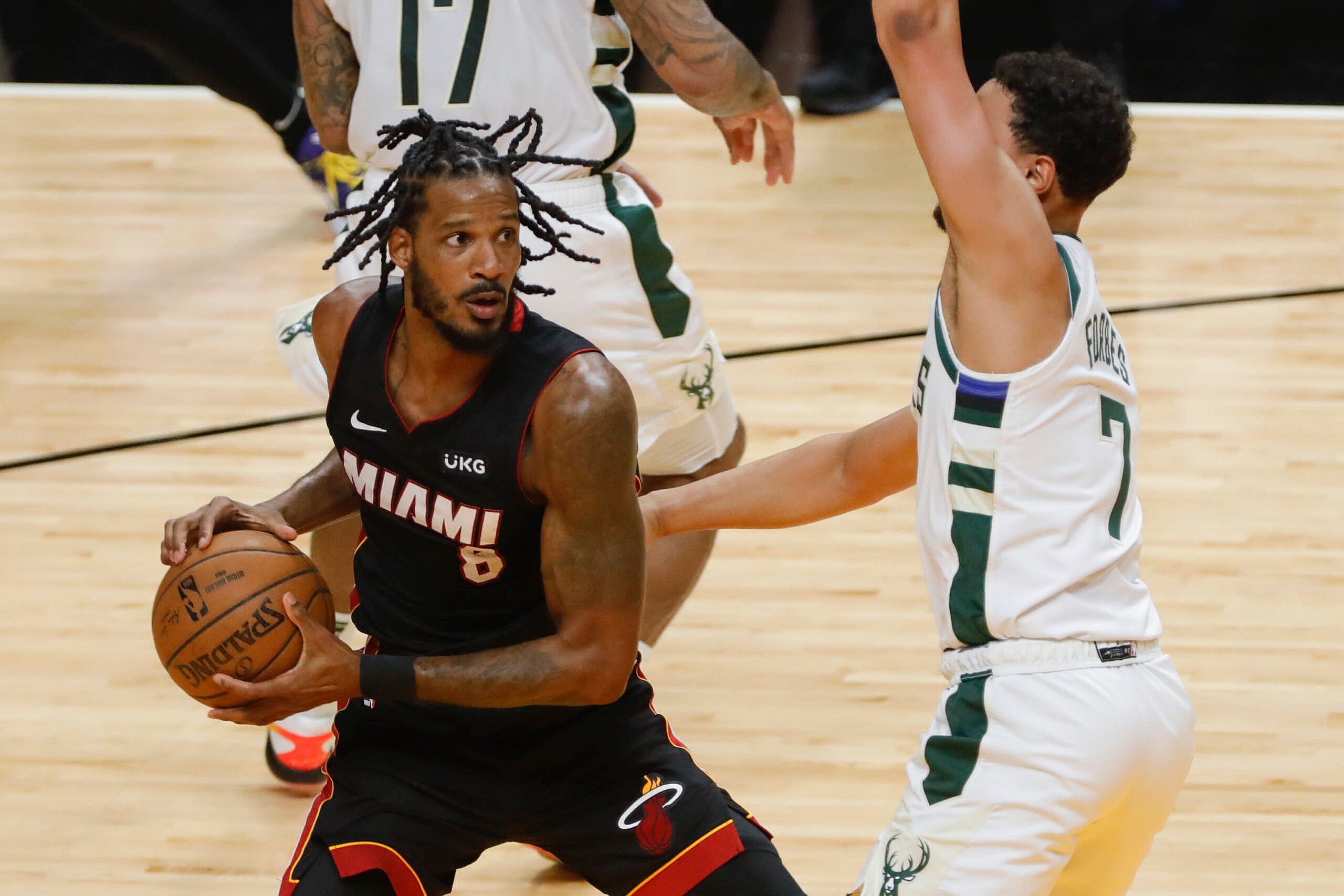 NBA: Playoffs-Milwaukee Bucks at Miami Heat