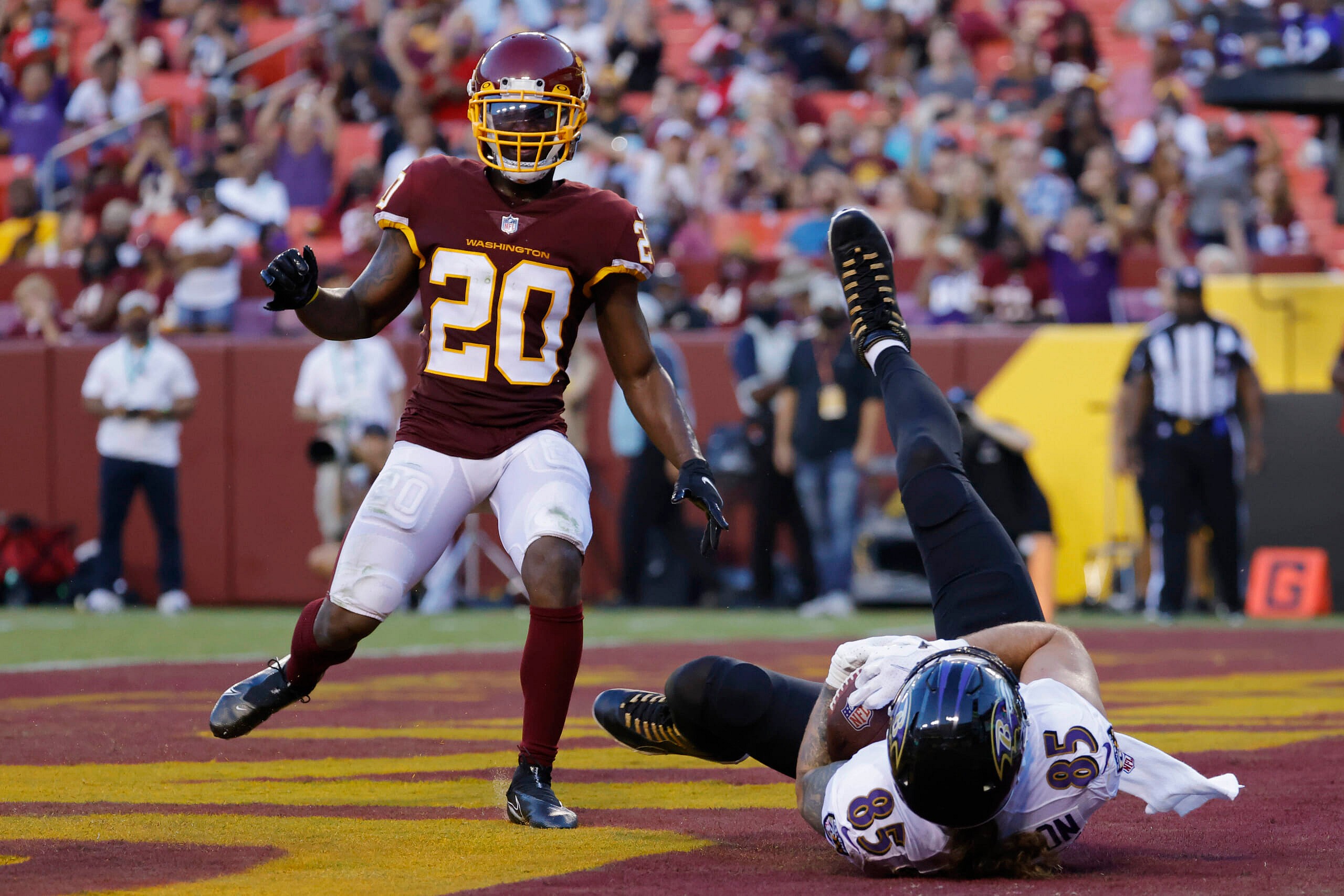 nfl cut down day: jimmy moreland, washington football team